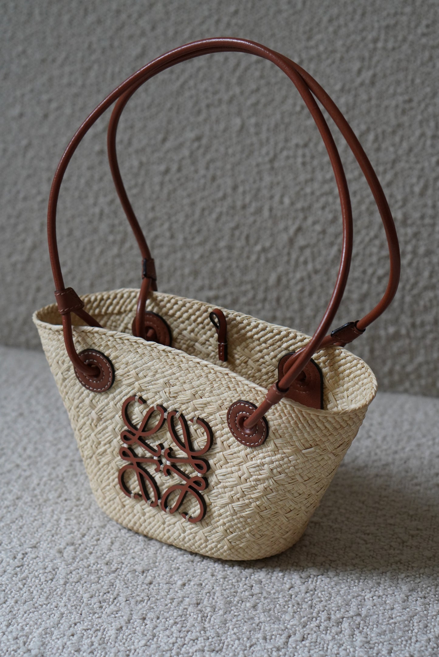 LOEWE MINI ANAGRAM BASKET