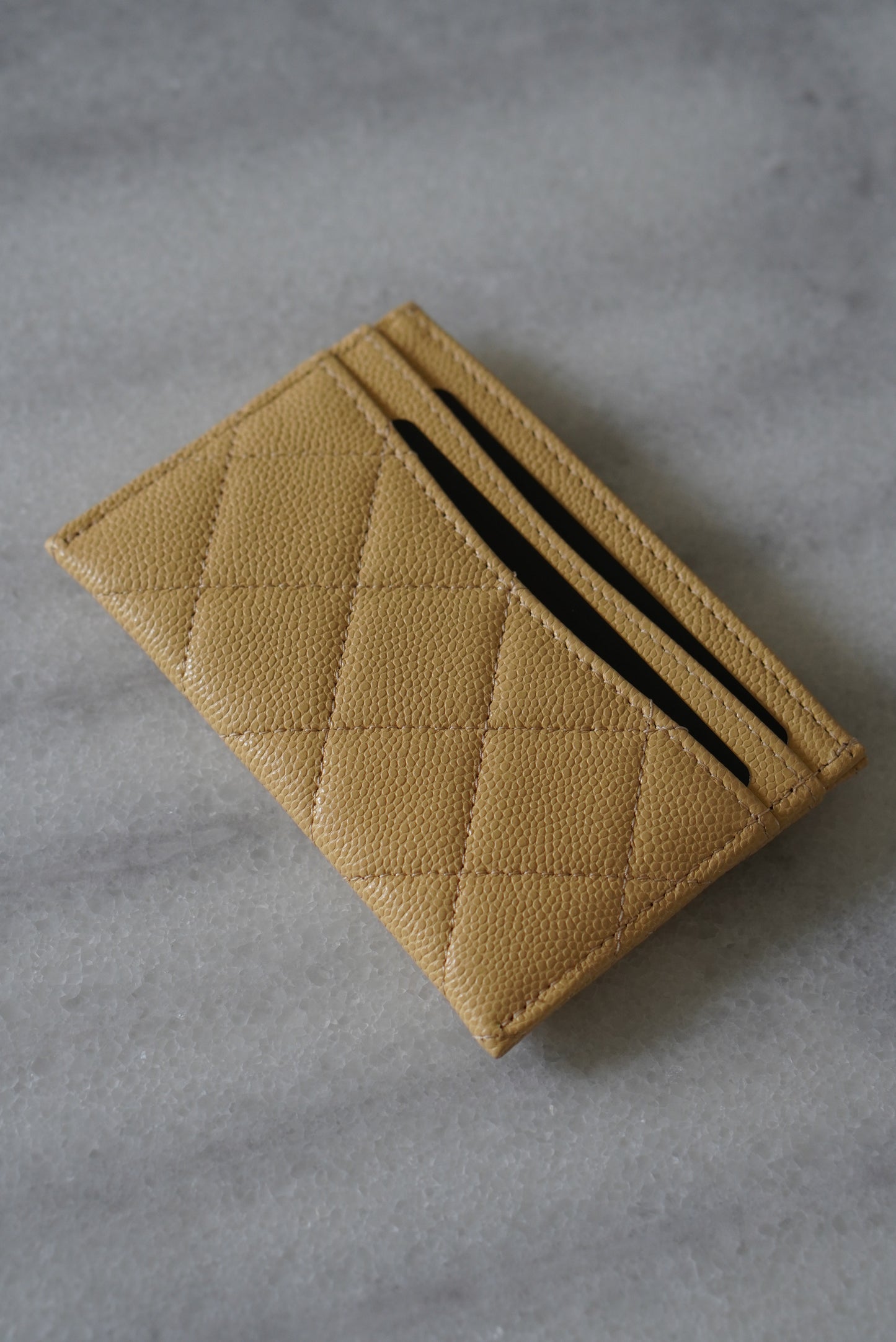 CHANEL CLASSIC CARD HOLDER | YELLOW