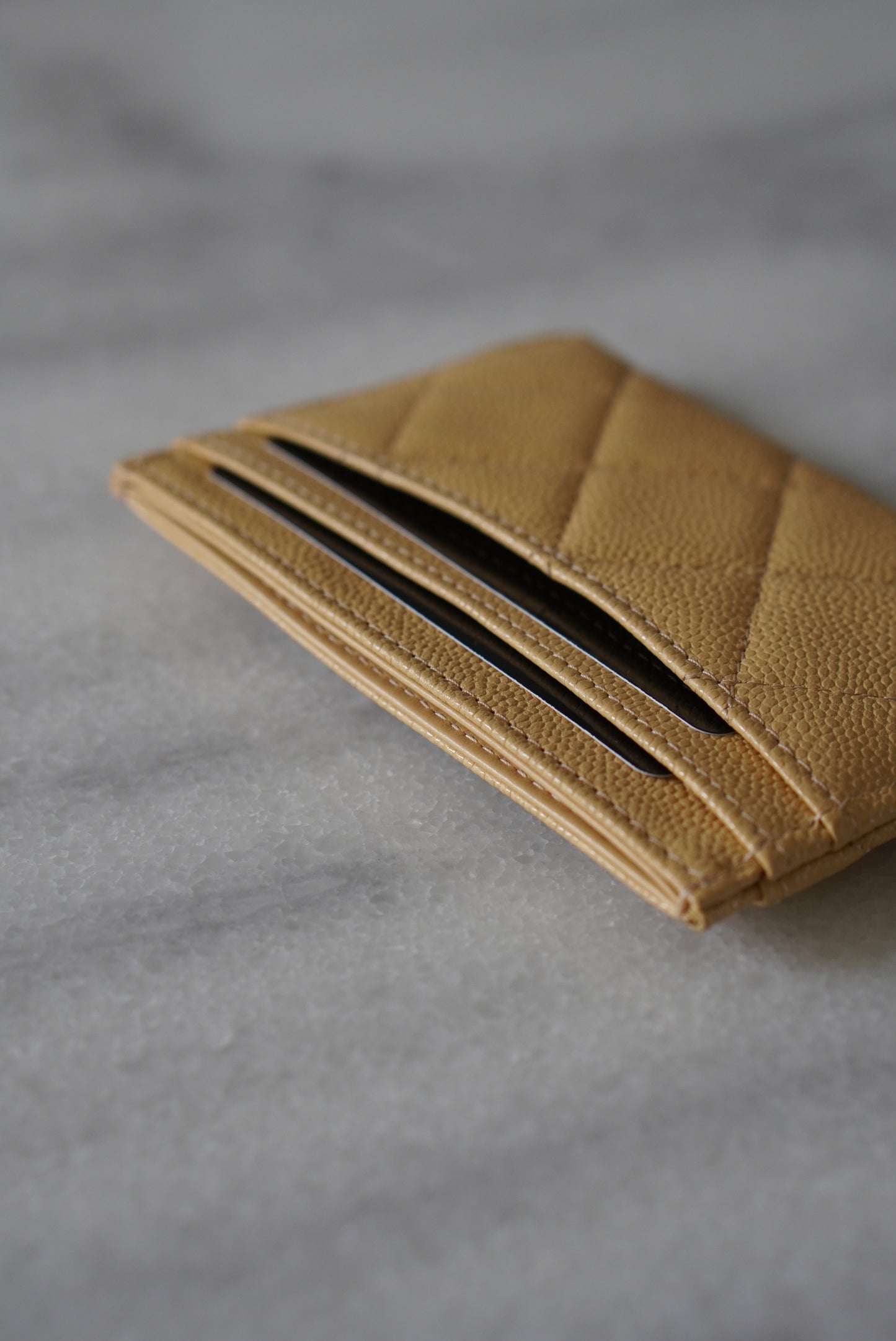 CHANEL CLASSIC CARD HOLDER | YELLOW