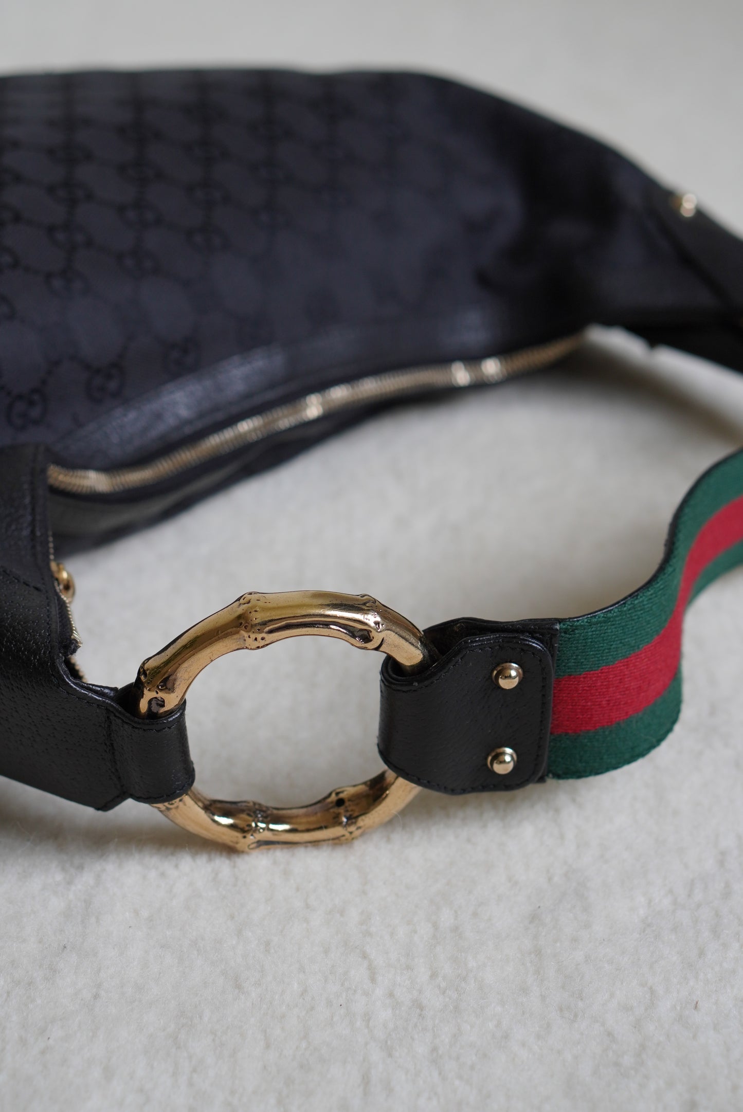 GUCCI BAMBOO RING HOBO