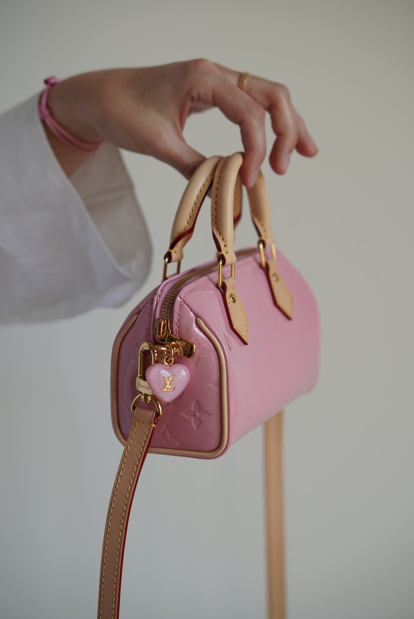 LOUIS VUITTON NANO SPEEDY VALENTINE