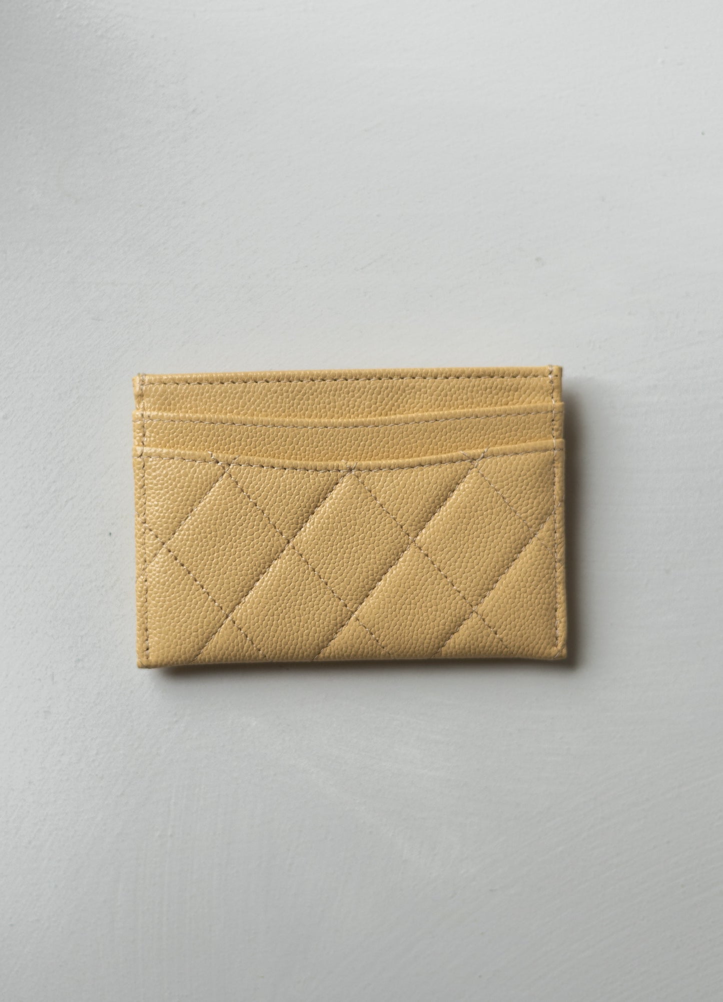 CHANEL CLASSIC CARD HOLDER | YELLOW