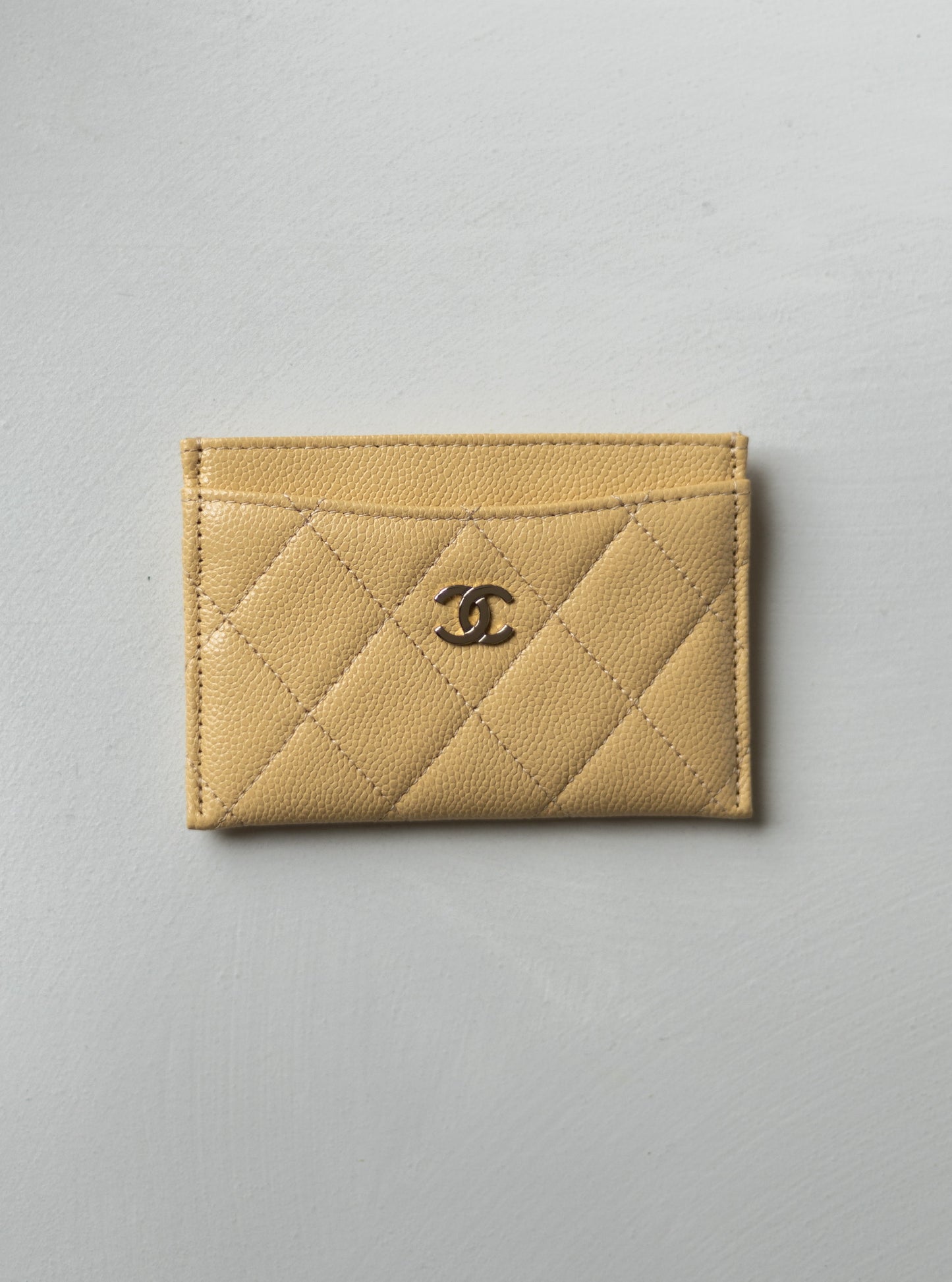 CHANEL CLASSIC CARD HOLDER | YELLOW