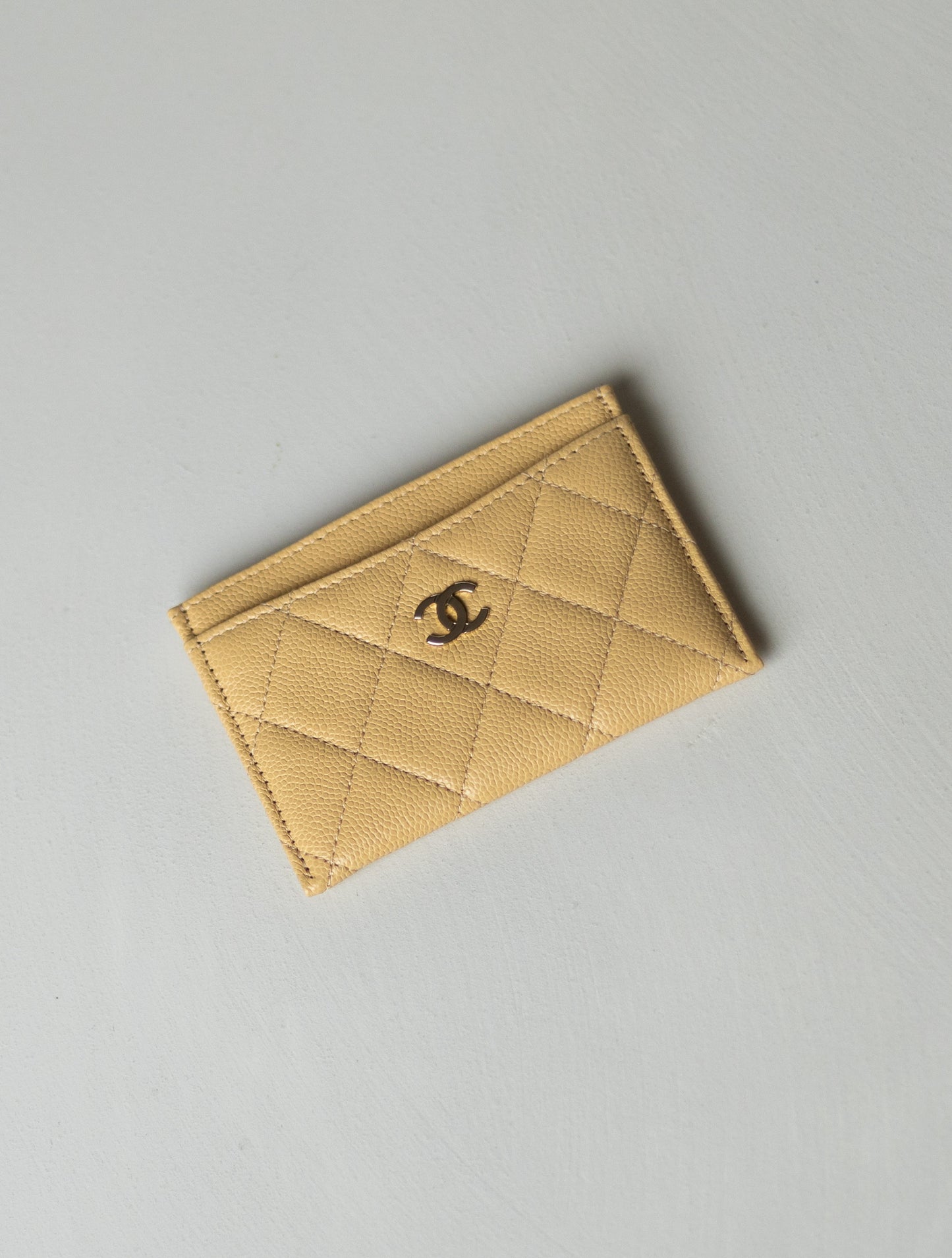 CHANEL CLASSIC CARD HOLDER | YELLOW