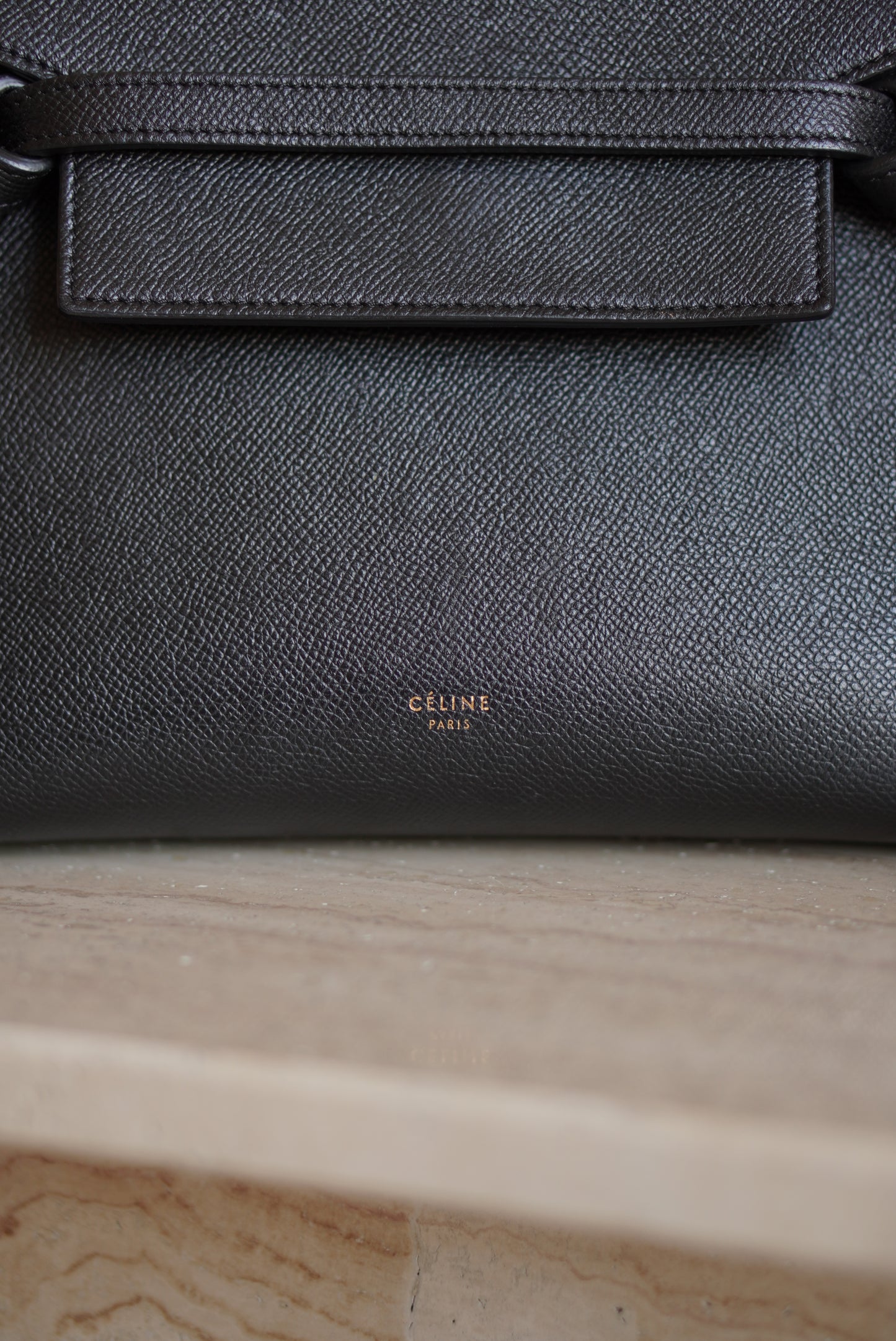 CÉLINE MICRO BELT BAG | BLACK