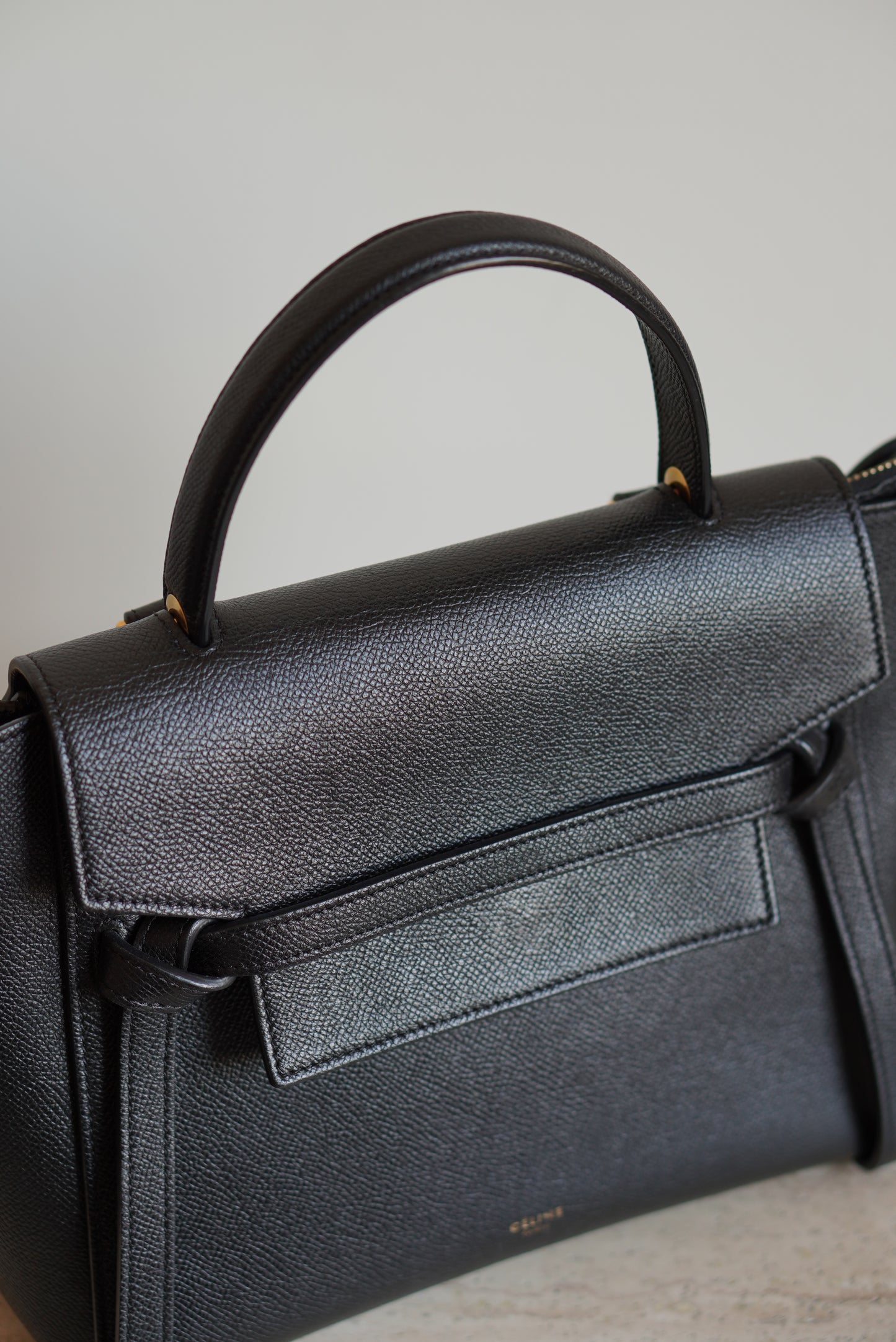 CÉLINE MICRO BELT BAG | BLACK