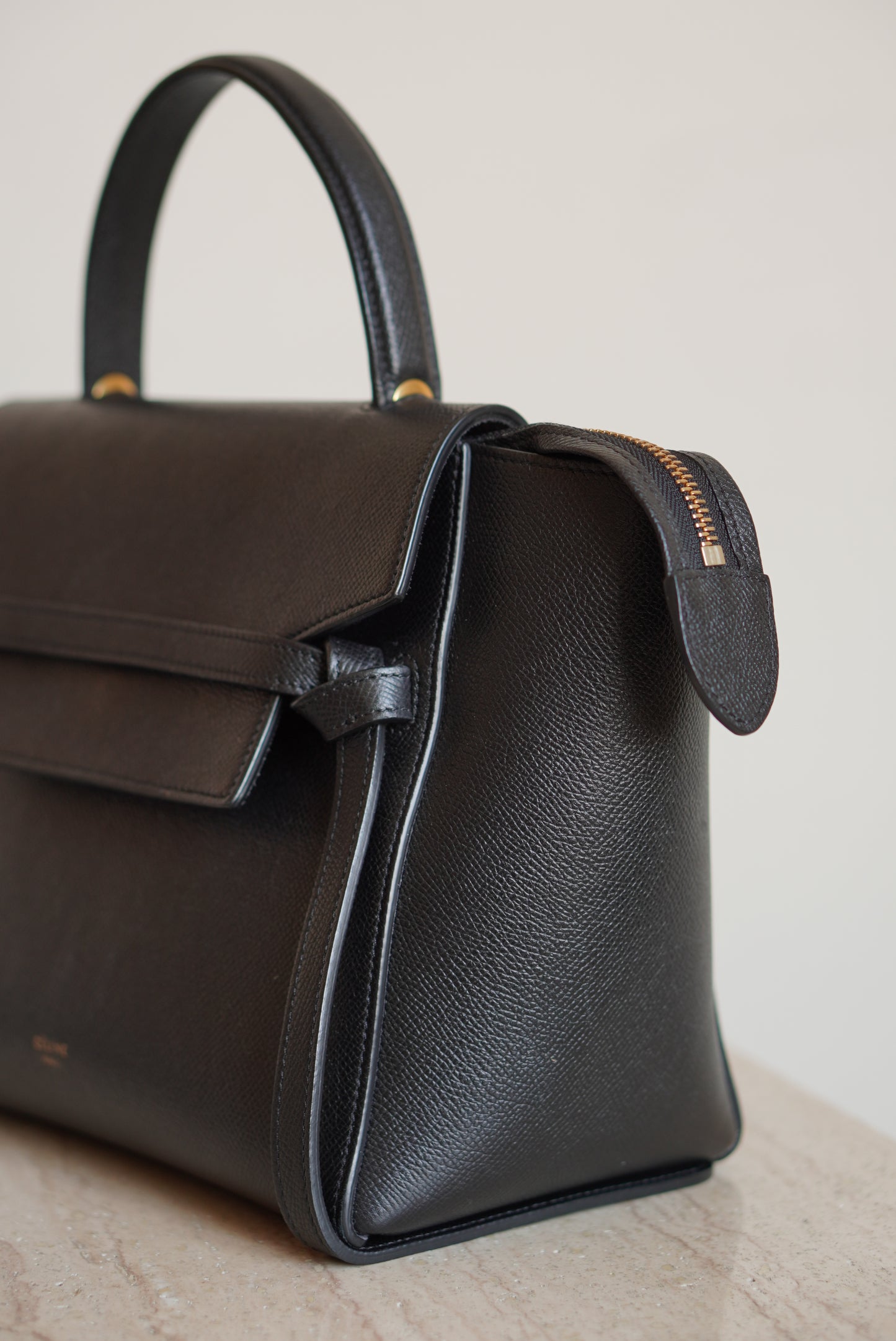 CÉLINE MICRO BELT BAG | BLACK