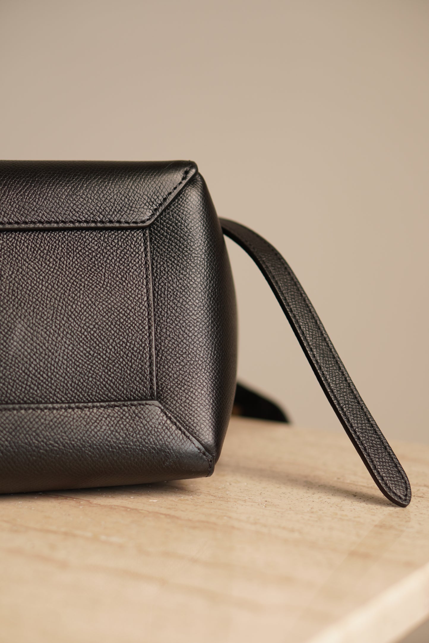 CÉLINE MICRO BELT BAG | BLACK