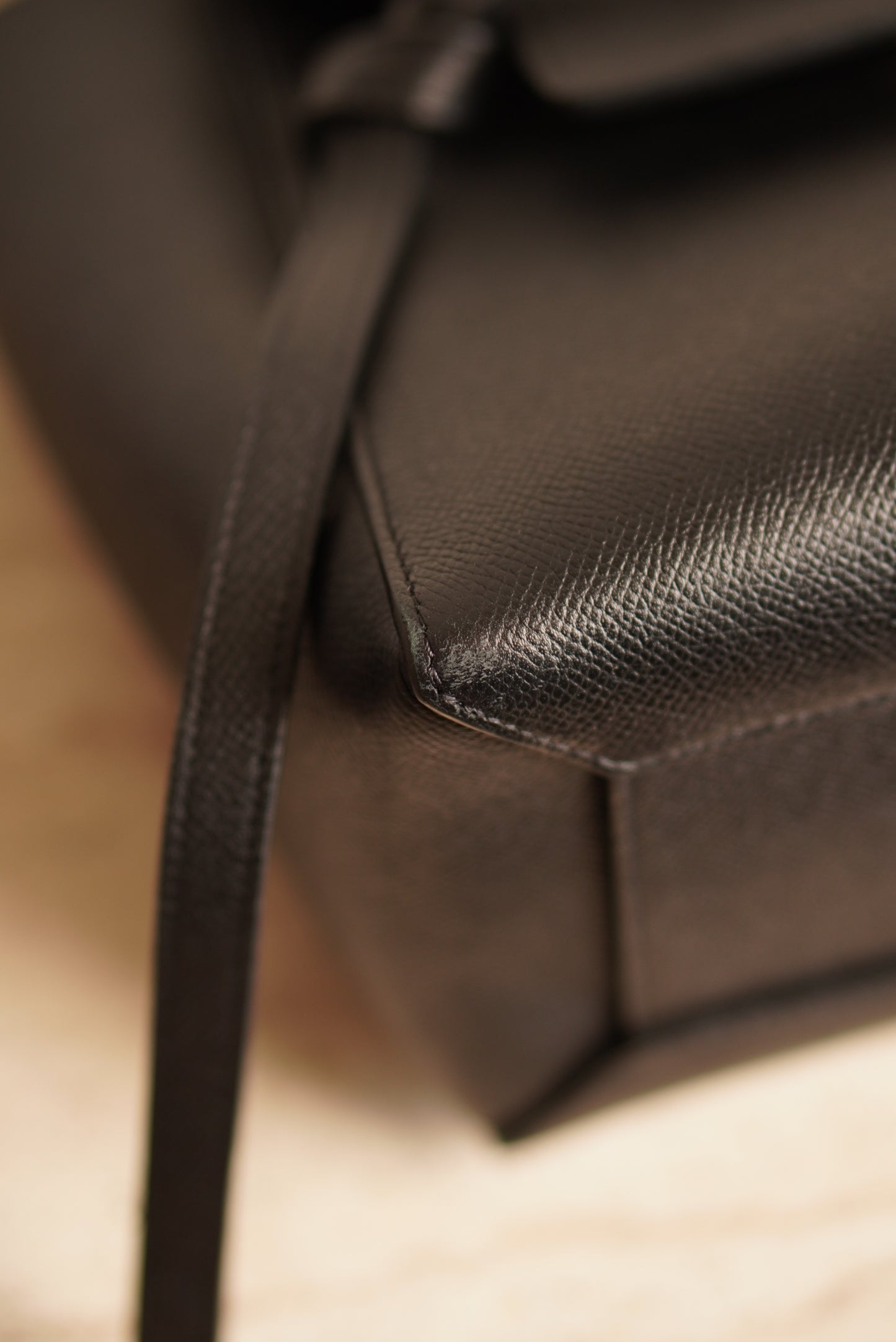 CÉLINE MICRO BELT BAG | BLACK