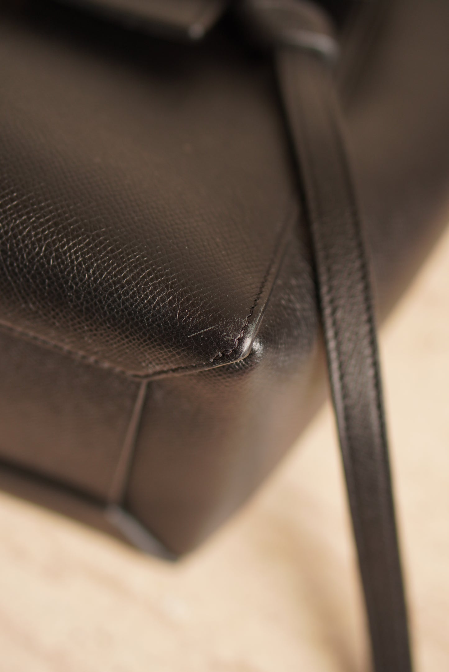 CÉLINE MICRO BELT BAG | BLACK