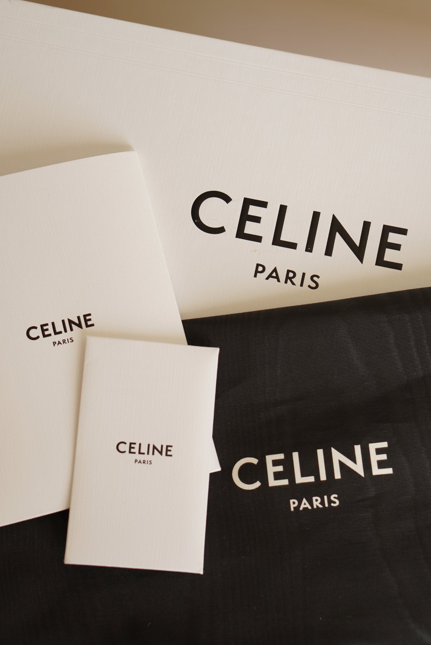 CELINE SEAU SANGLE SMALL | ETOUPE