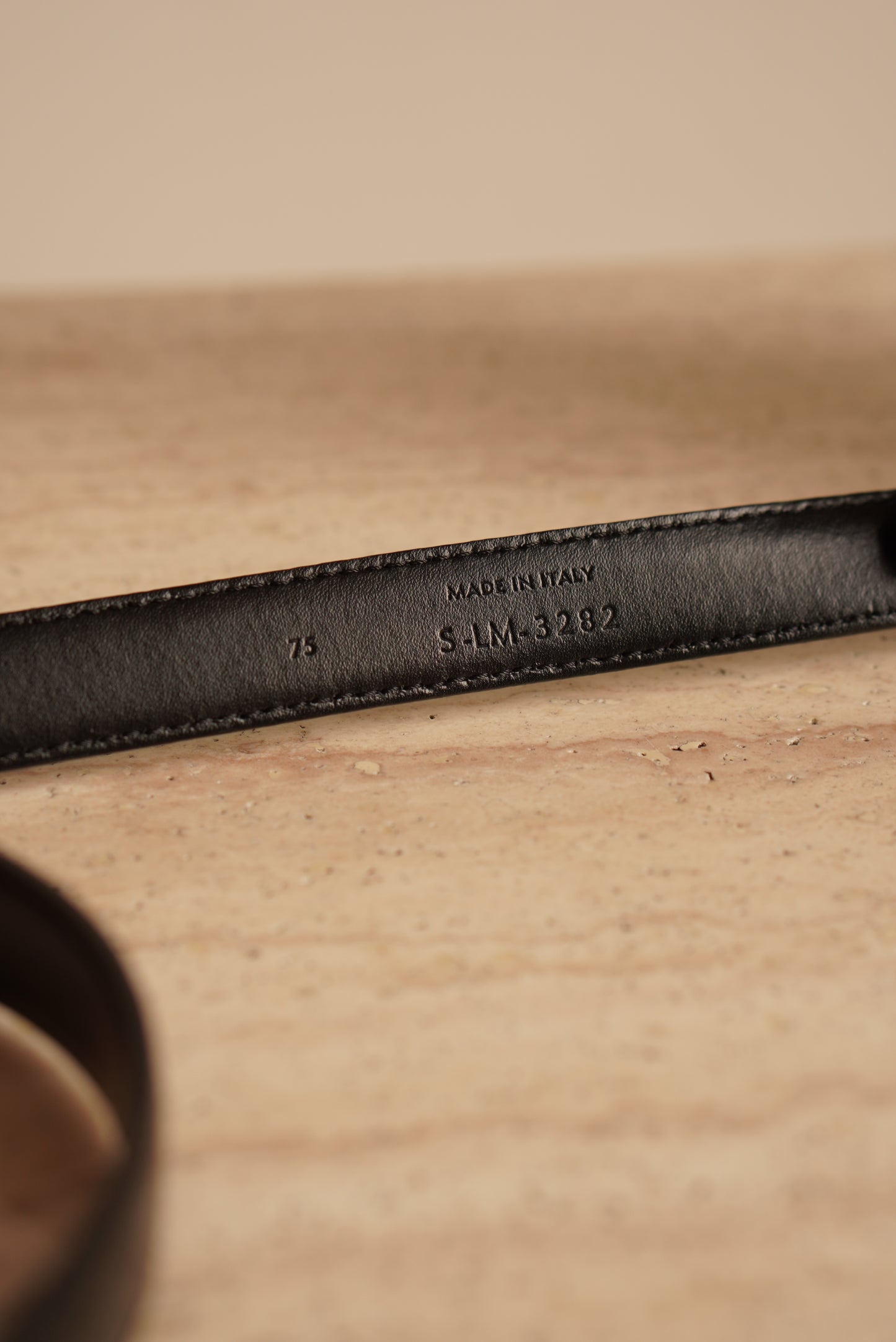 CELINE TRIOMPHE BELT SMALL | BLACK