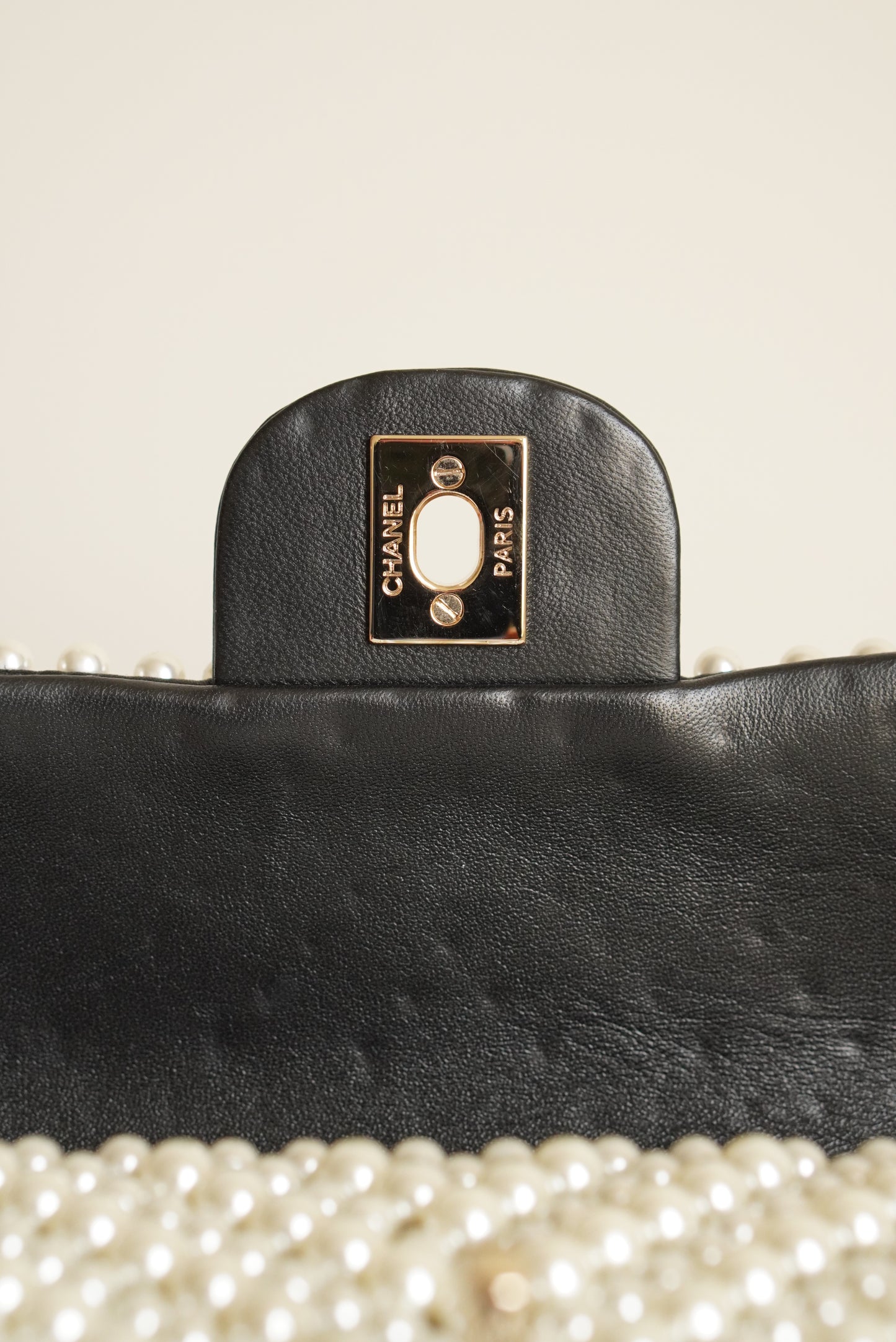 CHANEL 19S PEARL MINI RECTANGULAR