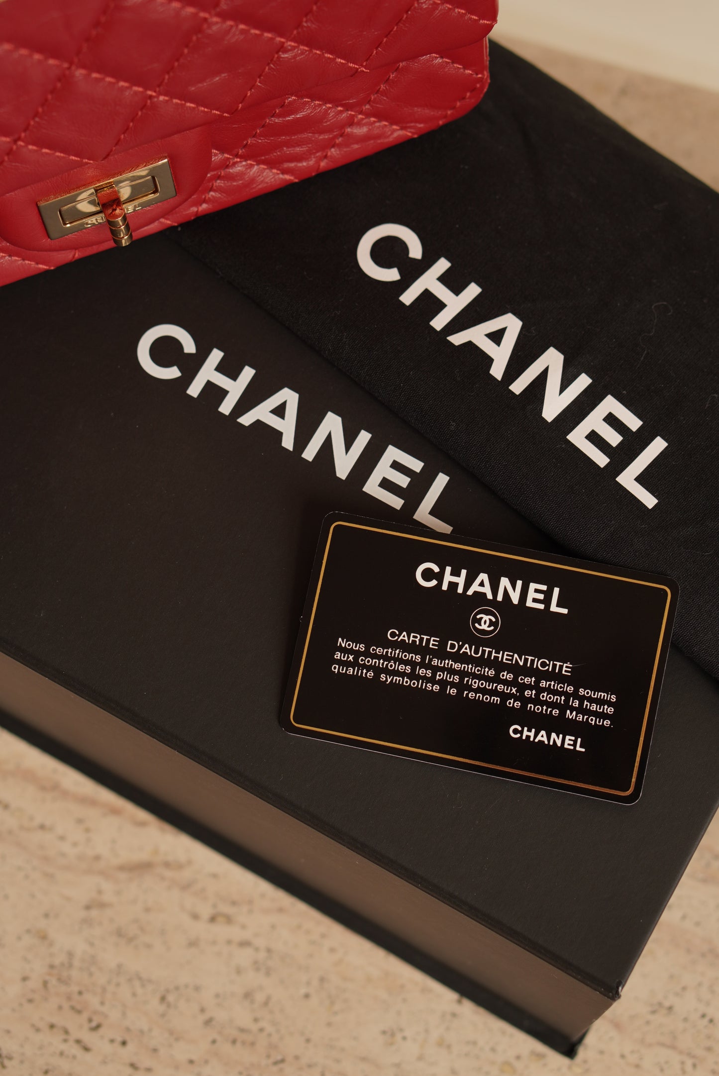 CHANEL 2.55 REISSUE MINI | RED