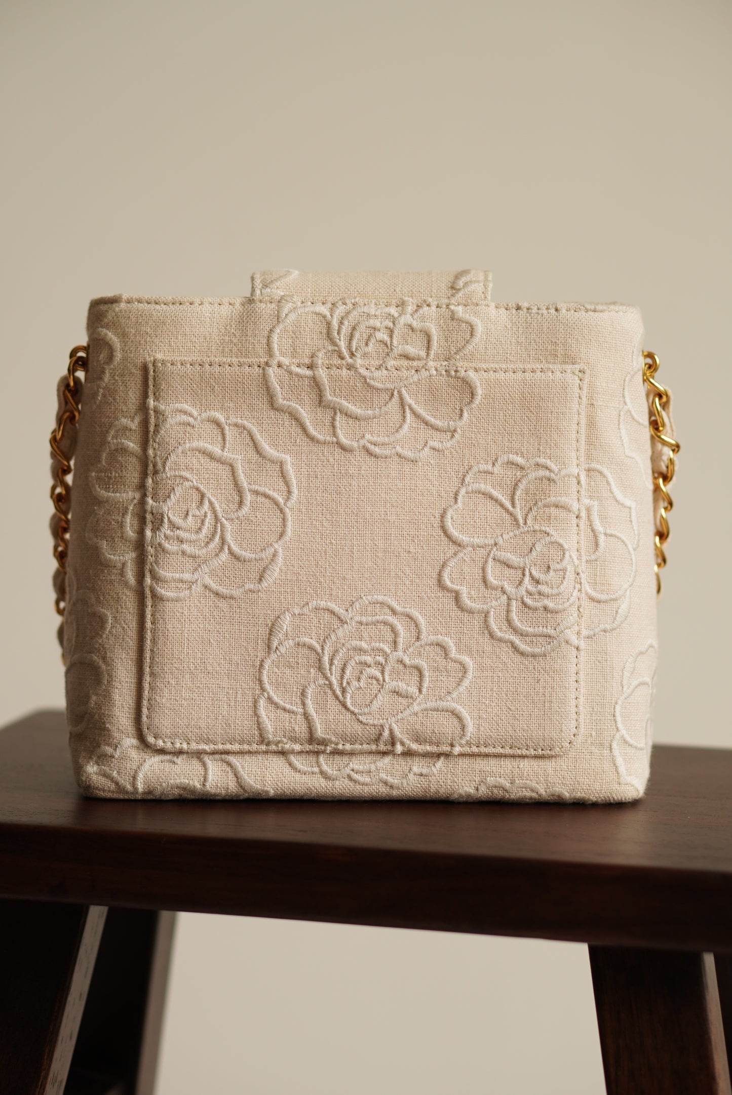 CHANEL CAMELLIA TURNLOCK SMALL
