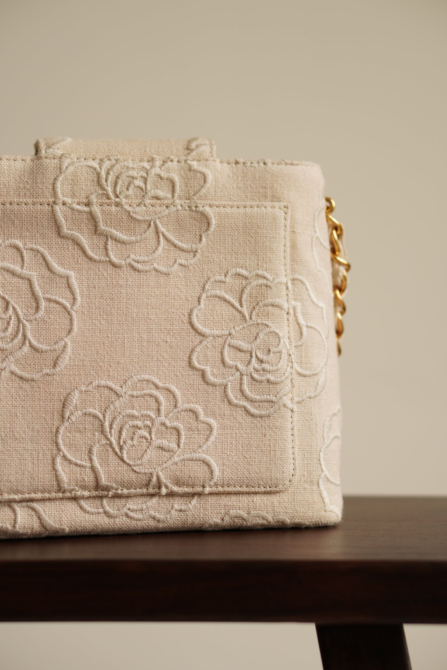 CHANEL CAMELLIA TURNLOCK SMALL