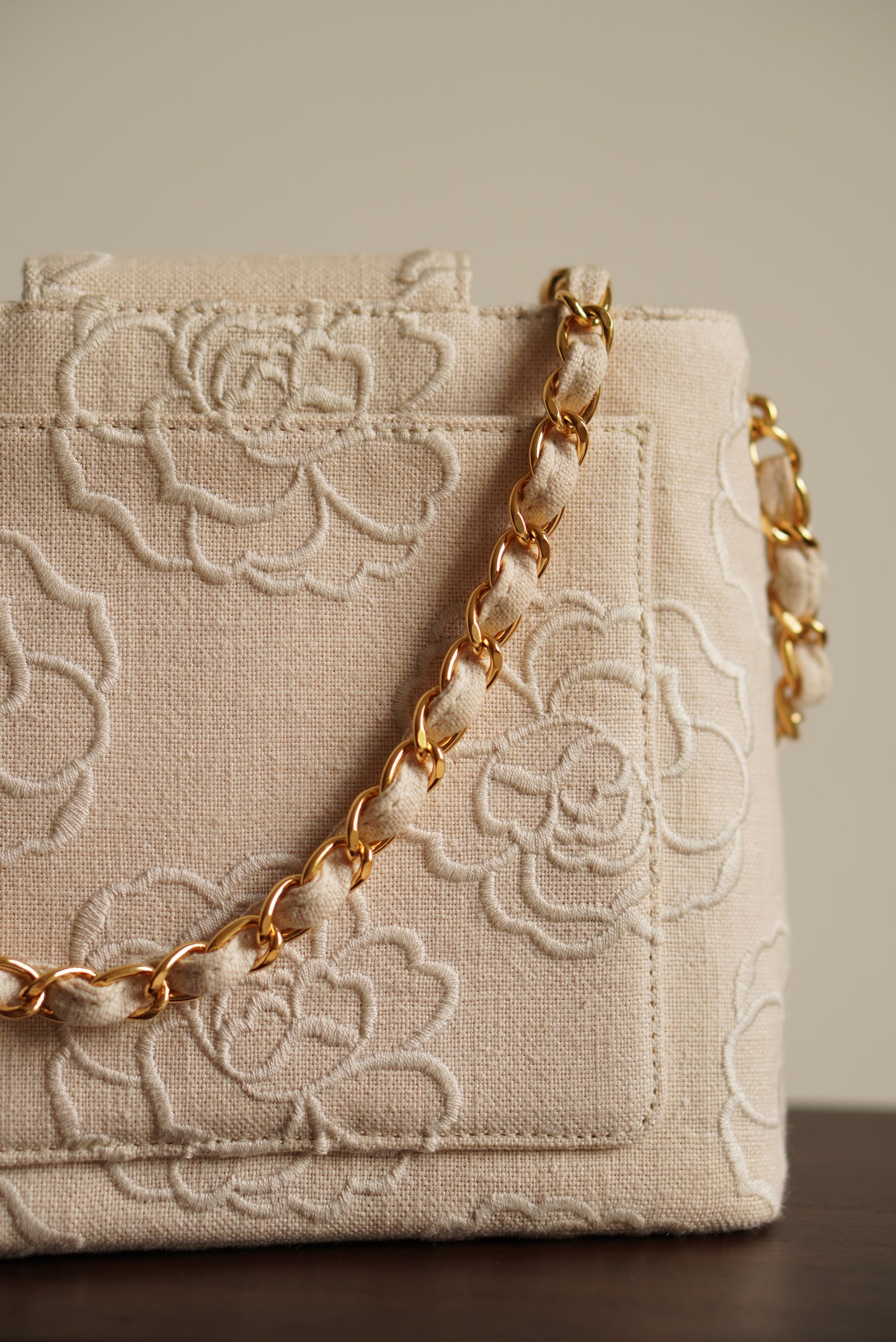 CHANEL CAMELLIA TURNLOCK SMALL