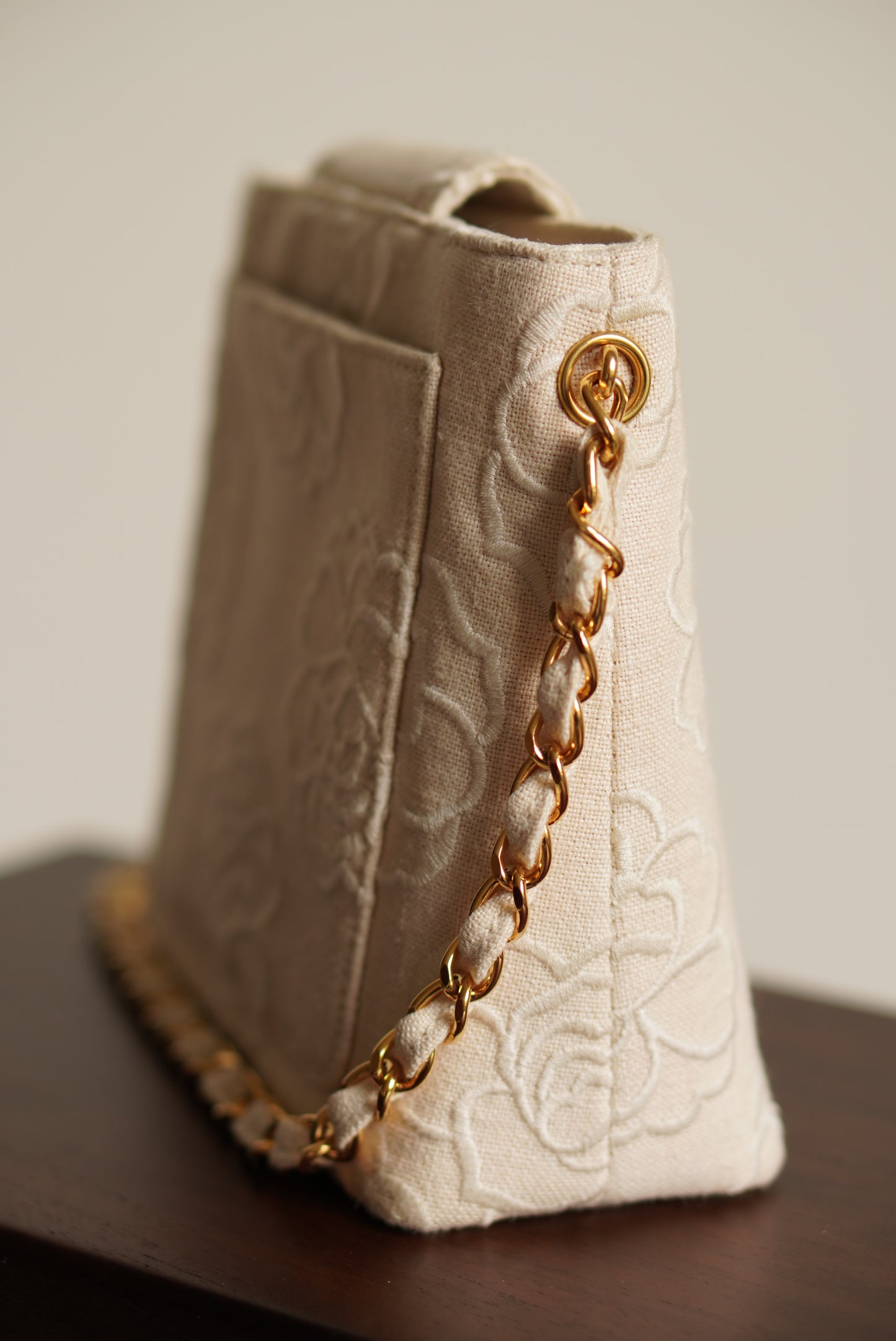CHANEL CAMELLIA TURNLOCK SMALL