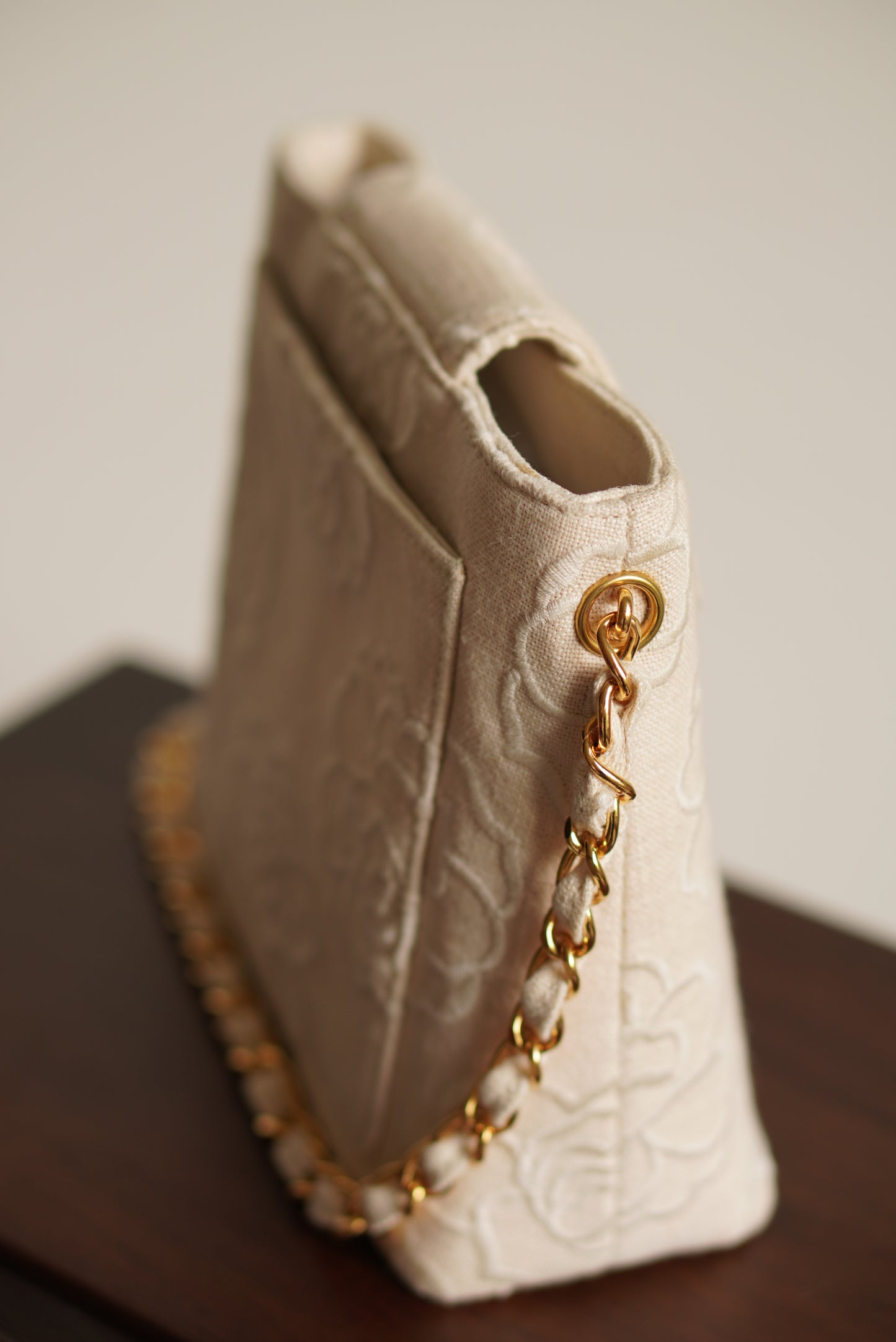 CHANEL CAMELLIA TURNLOCK SMALL