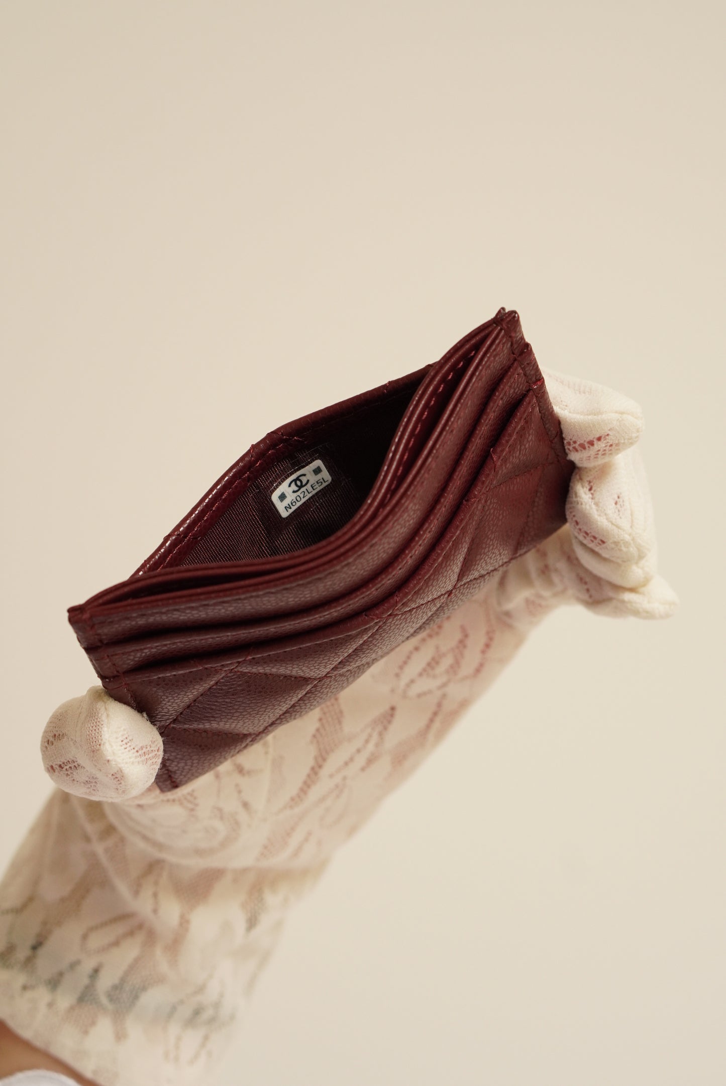 CHANEL CLASSIC CARD HOLDER | BURGUNDY
