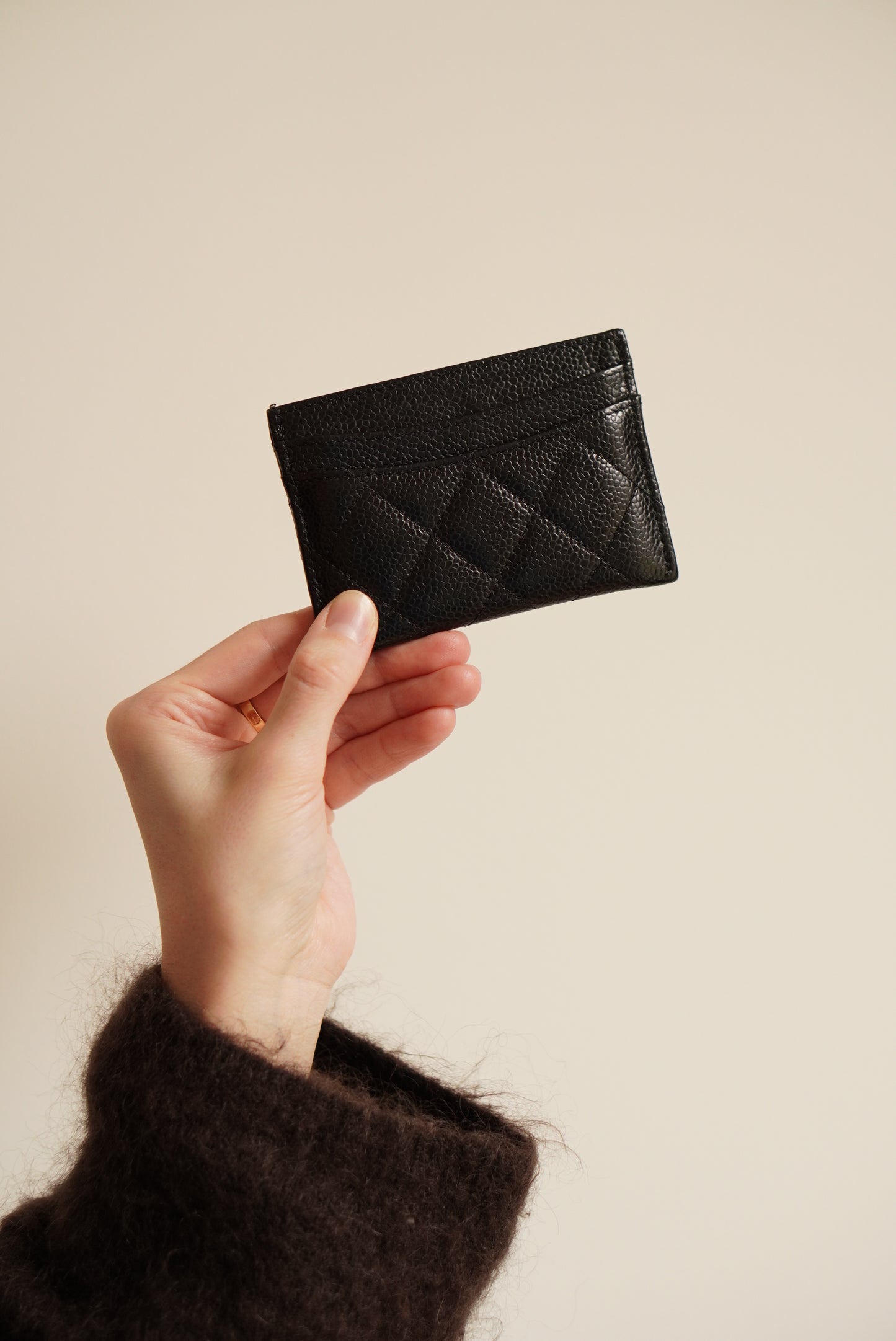 CHANEL CLASSIC CARD HOLDER | BLACK