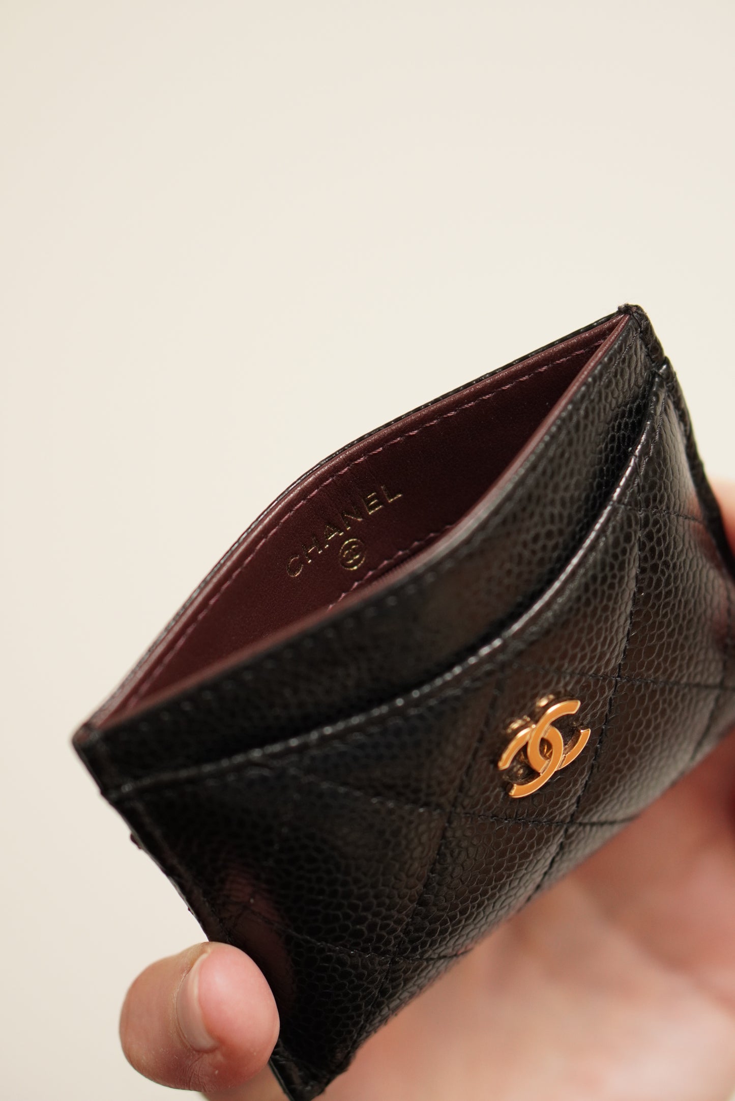 CHANEL CLASSIC CARD HOLDER | BLACK