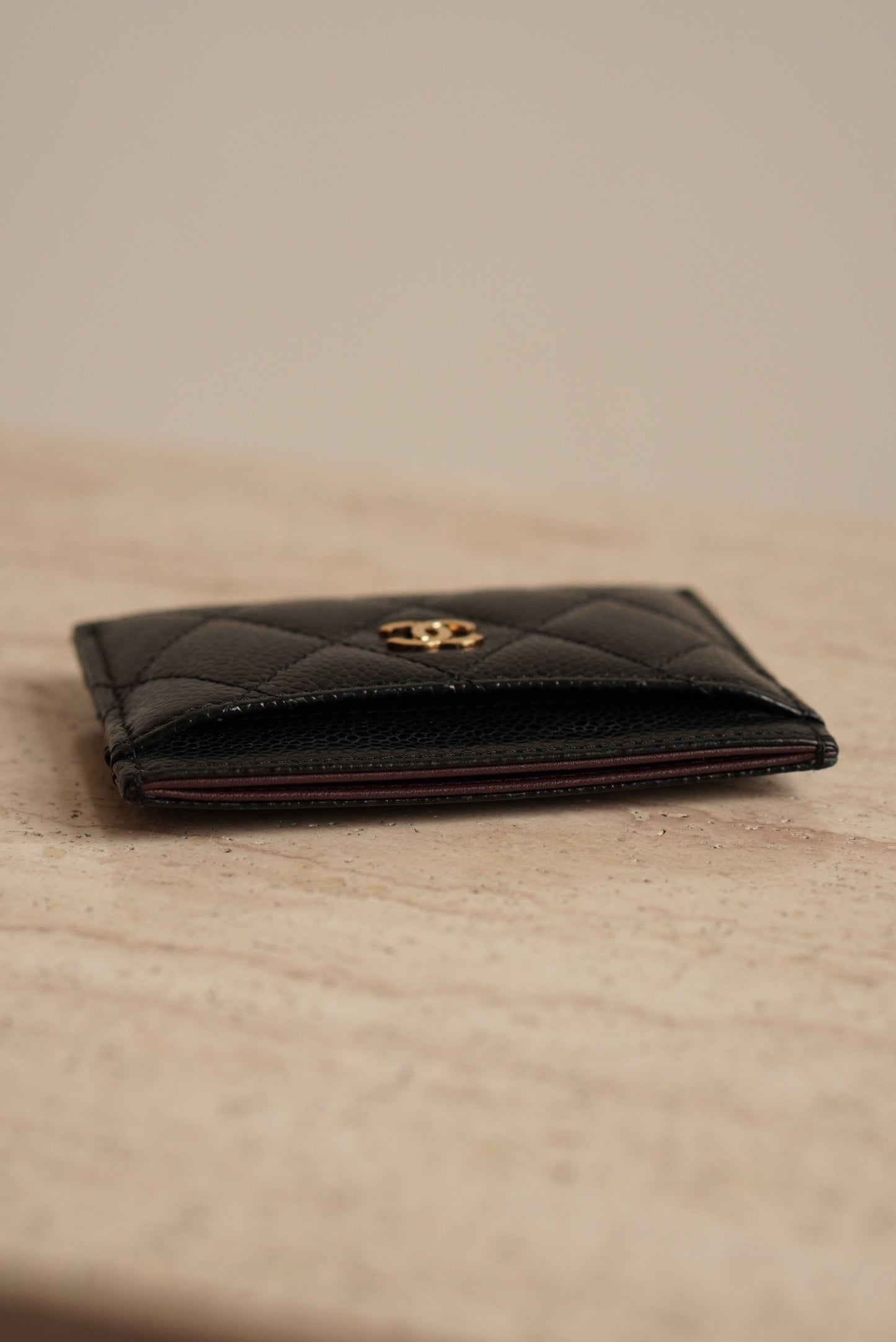 CHANEL CLASSIC CARD HOLDER | BLACK