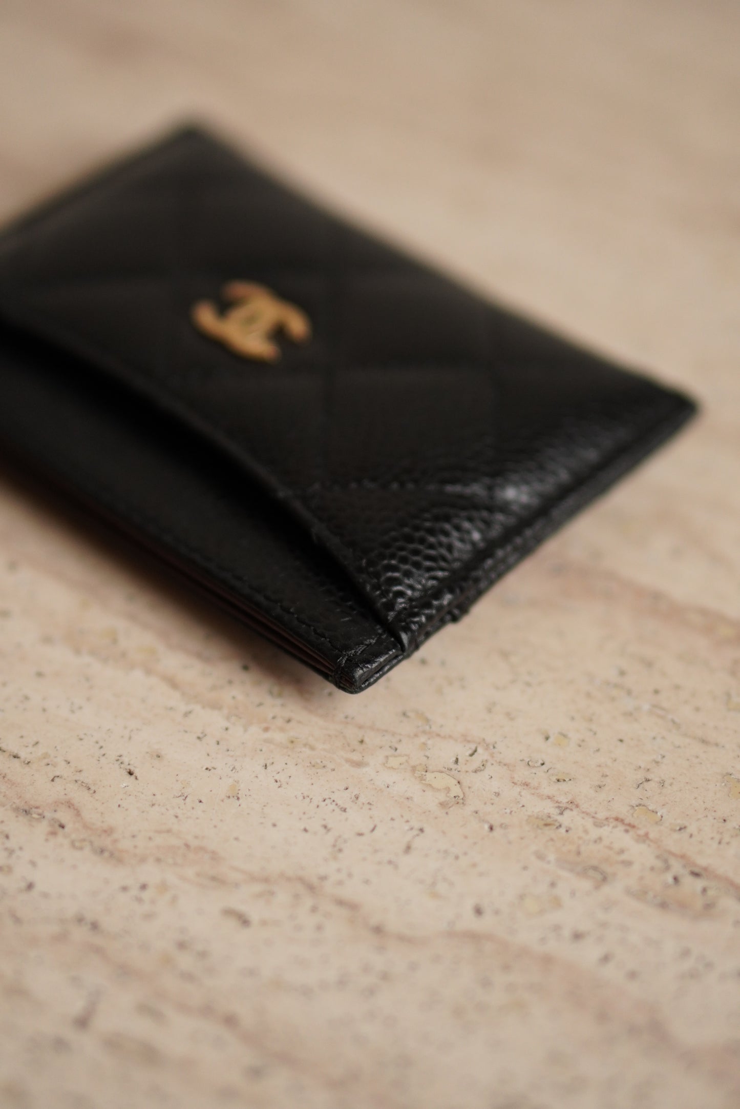 CHANEL CLASSIC CARD HOLDER | BLACK