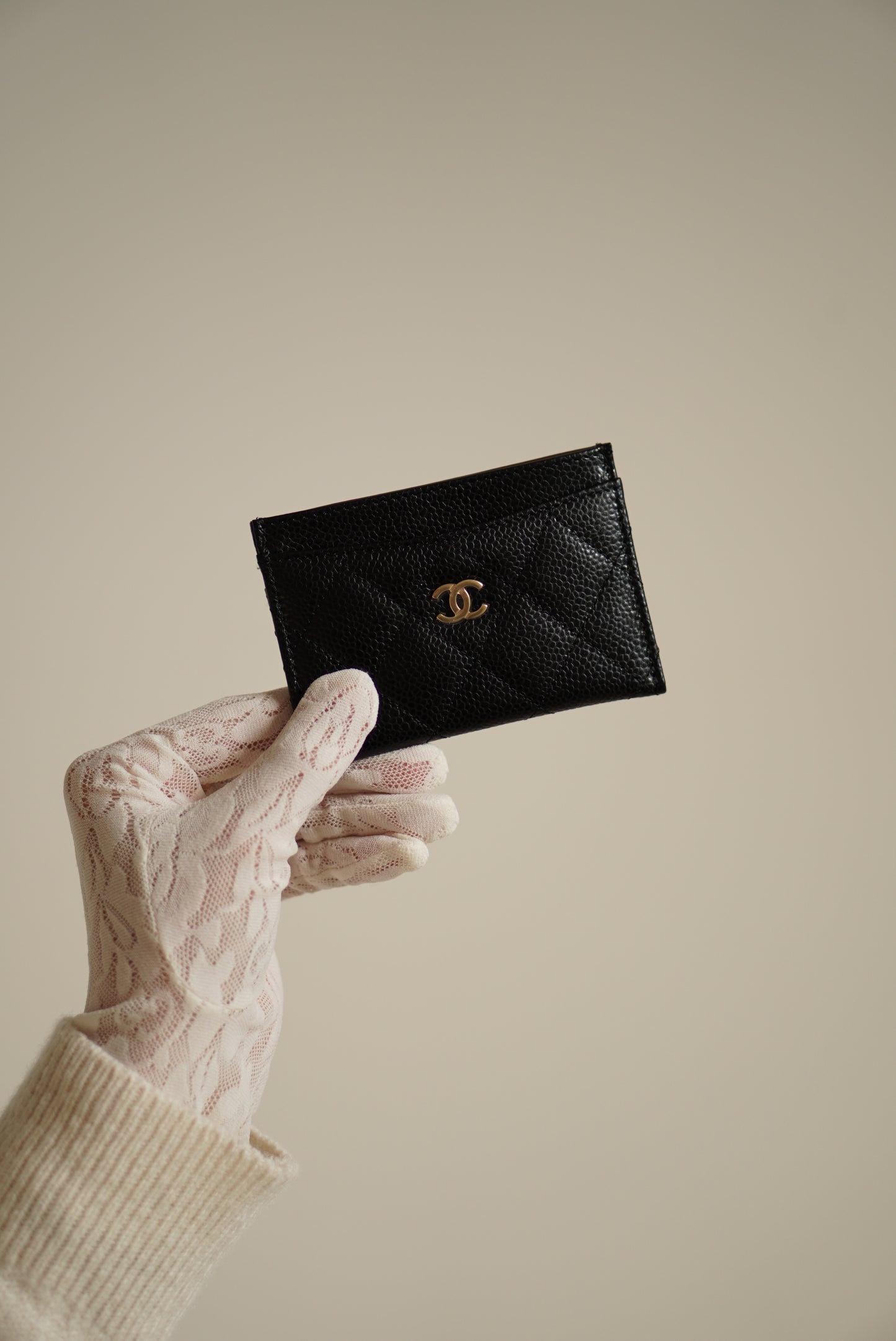 CHANEL CLASSIC CARD HOLDER | BLACK