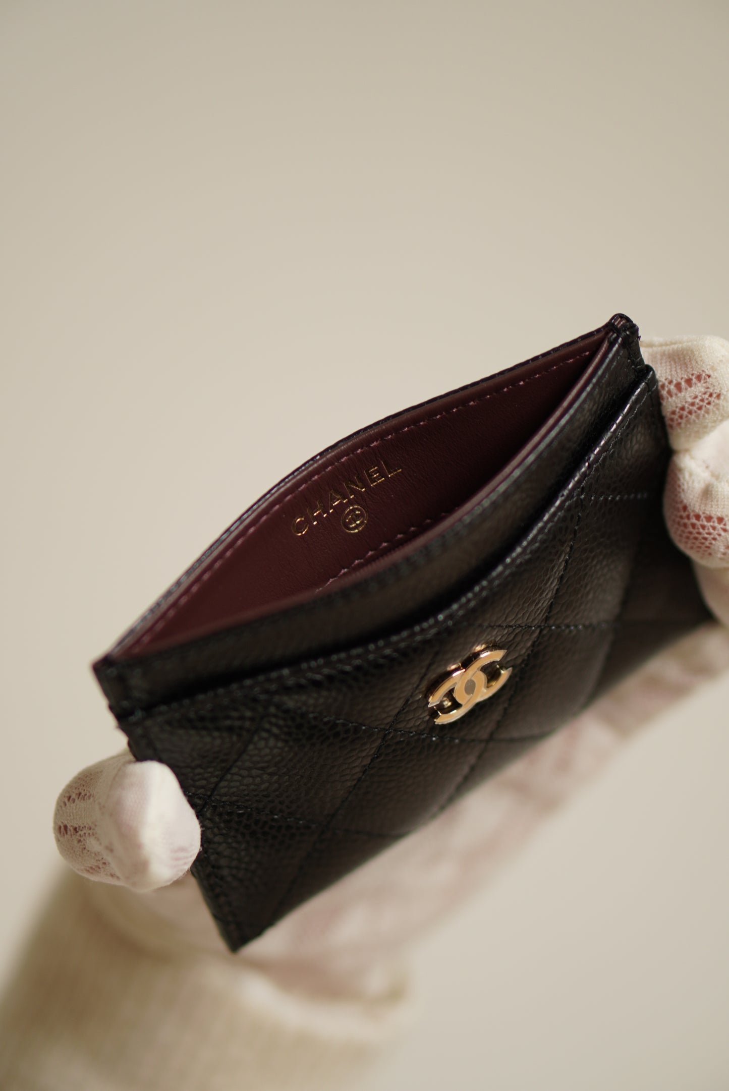 CHANEL CLASSIC CARD HOLDER | BLACK