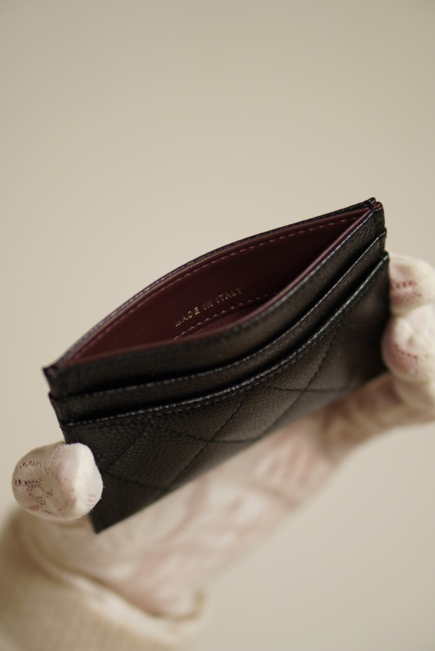 CHANEL CLASSIC CARD HOLDER | BLACK