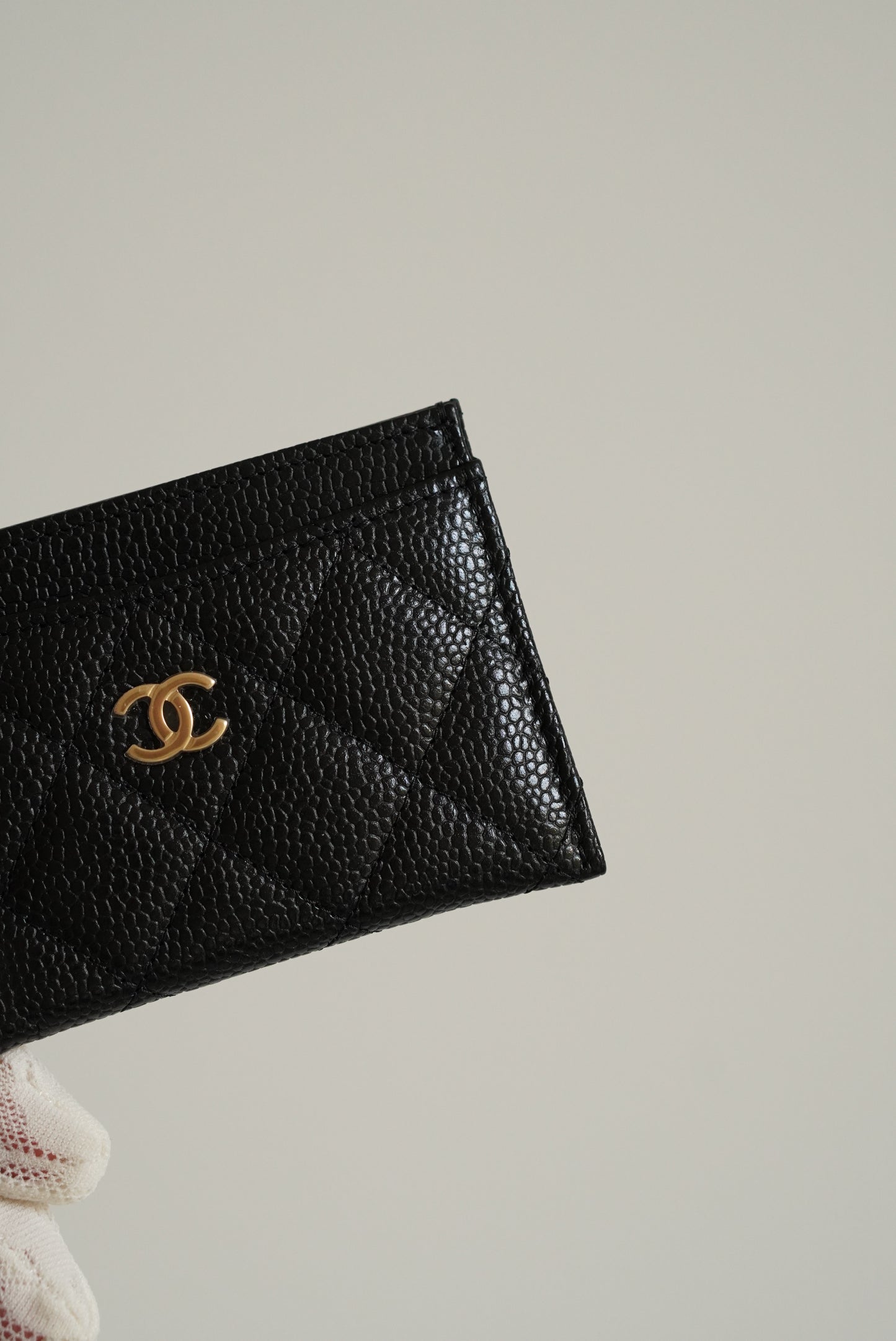 CHANEL CARD HOLDER | BLACK
