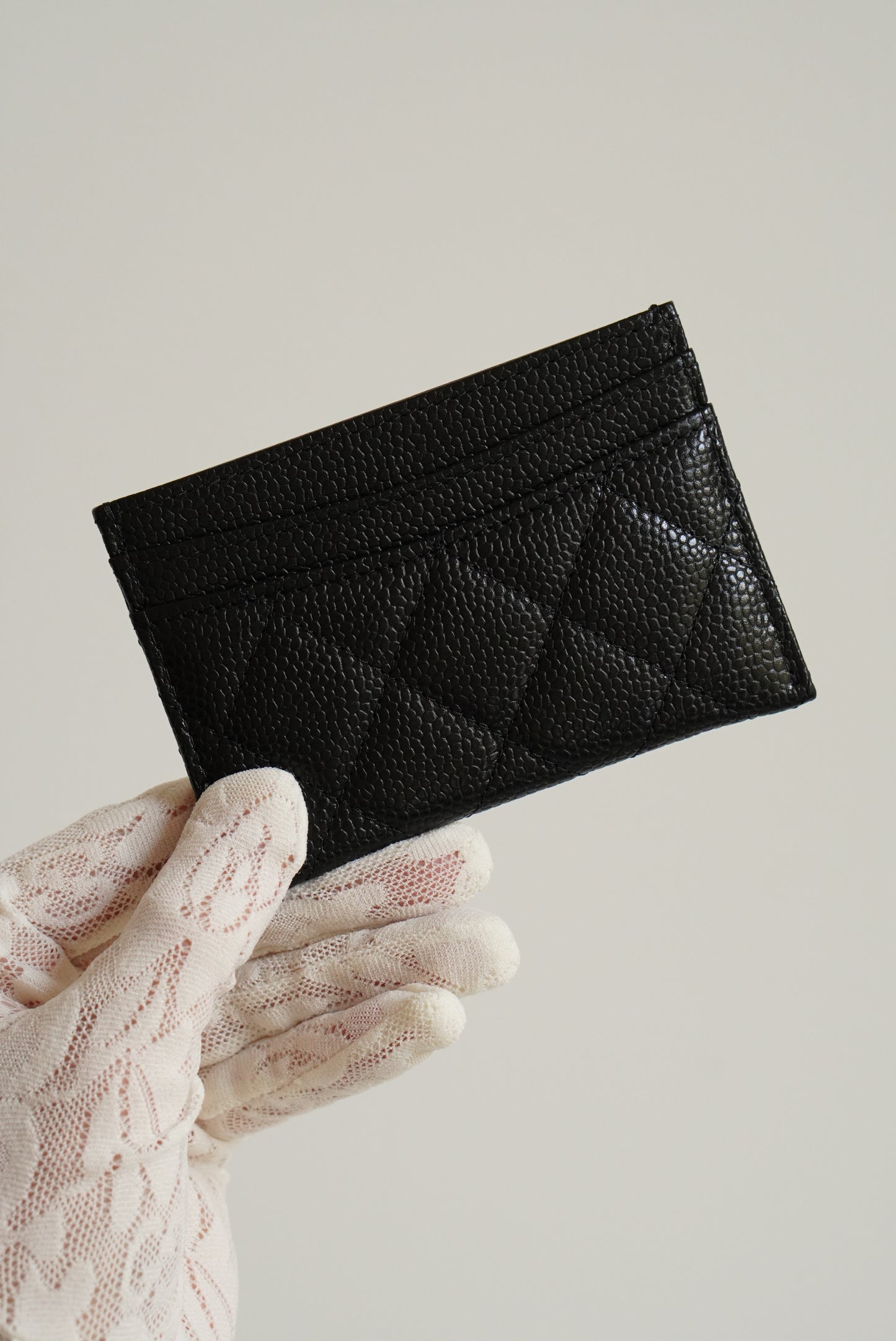 CHANEL CARD HOLDER | BLACK