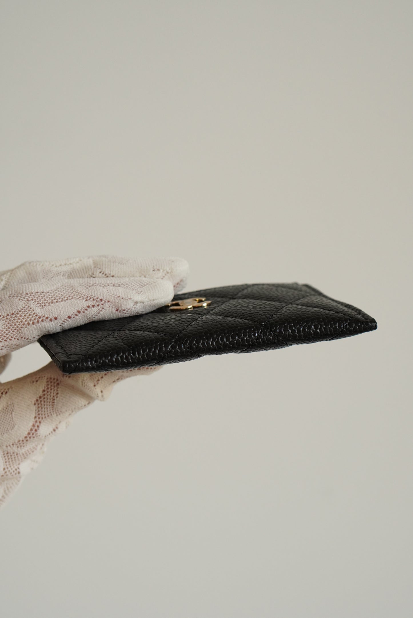 CHANEL CARD HOLDER | BLACK