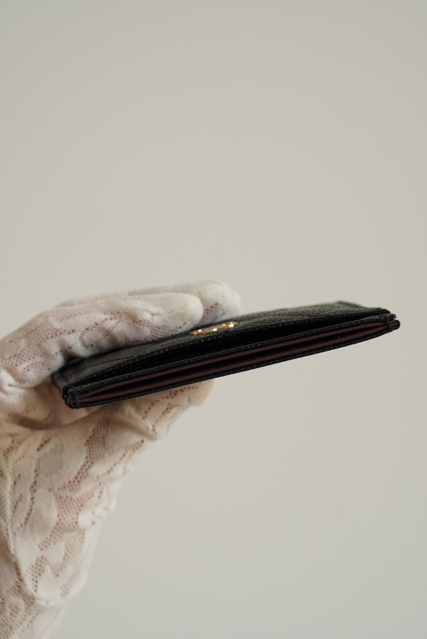 CHANEL CARD HOLDER | BLACK