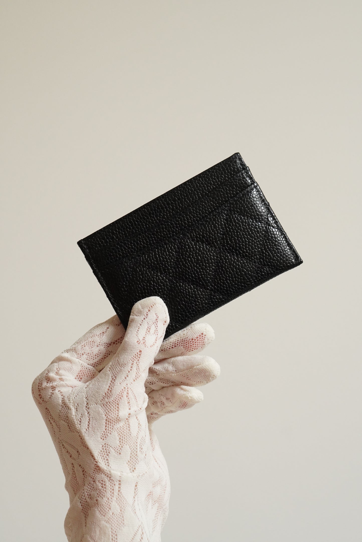 CHANEL CLASSIC CARD HOLDER | BLACK