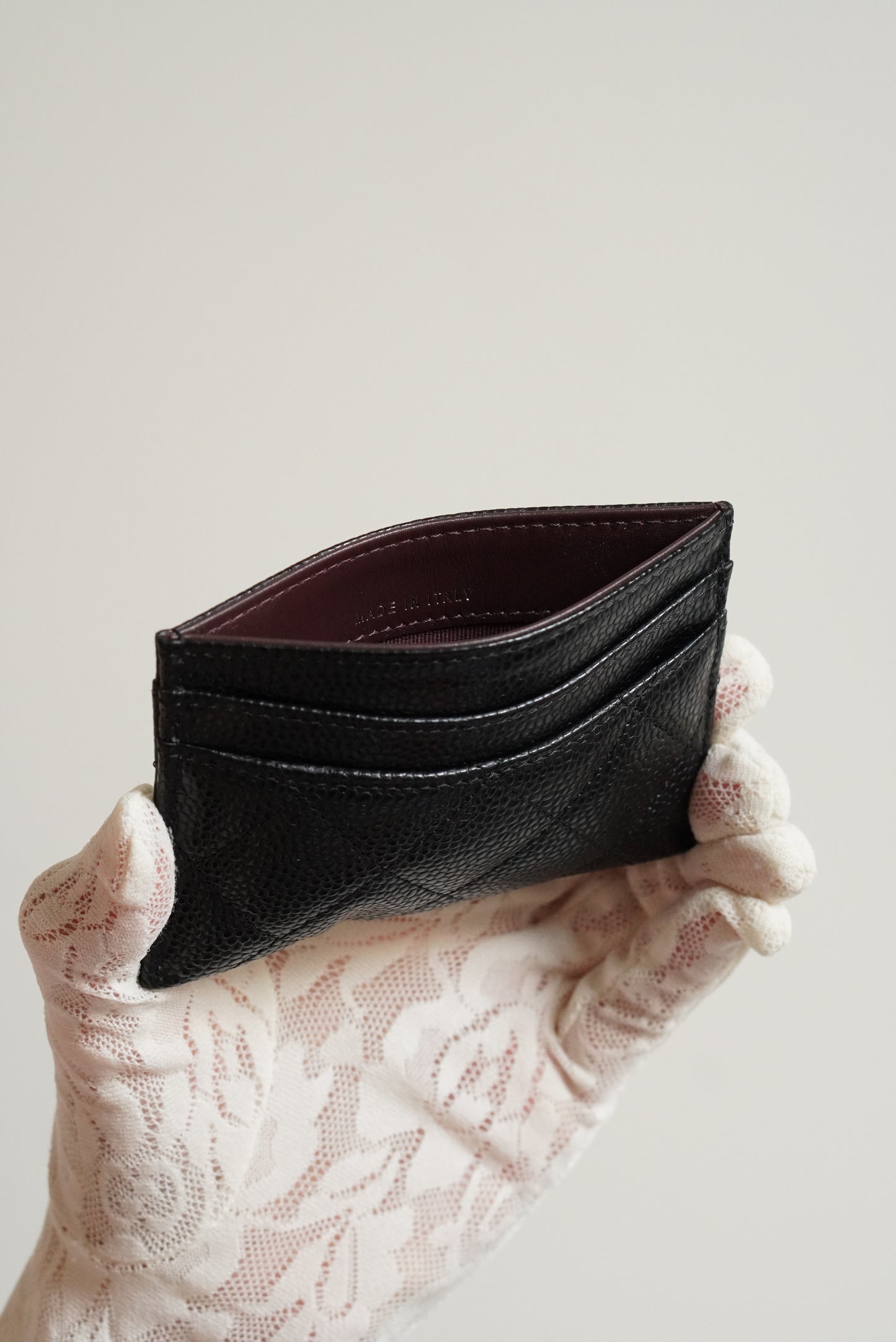 CHANEL CLASSIC CARD HOLDER | BLACK