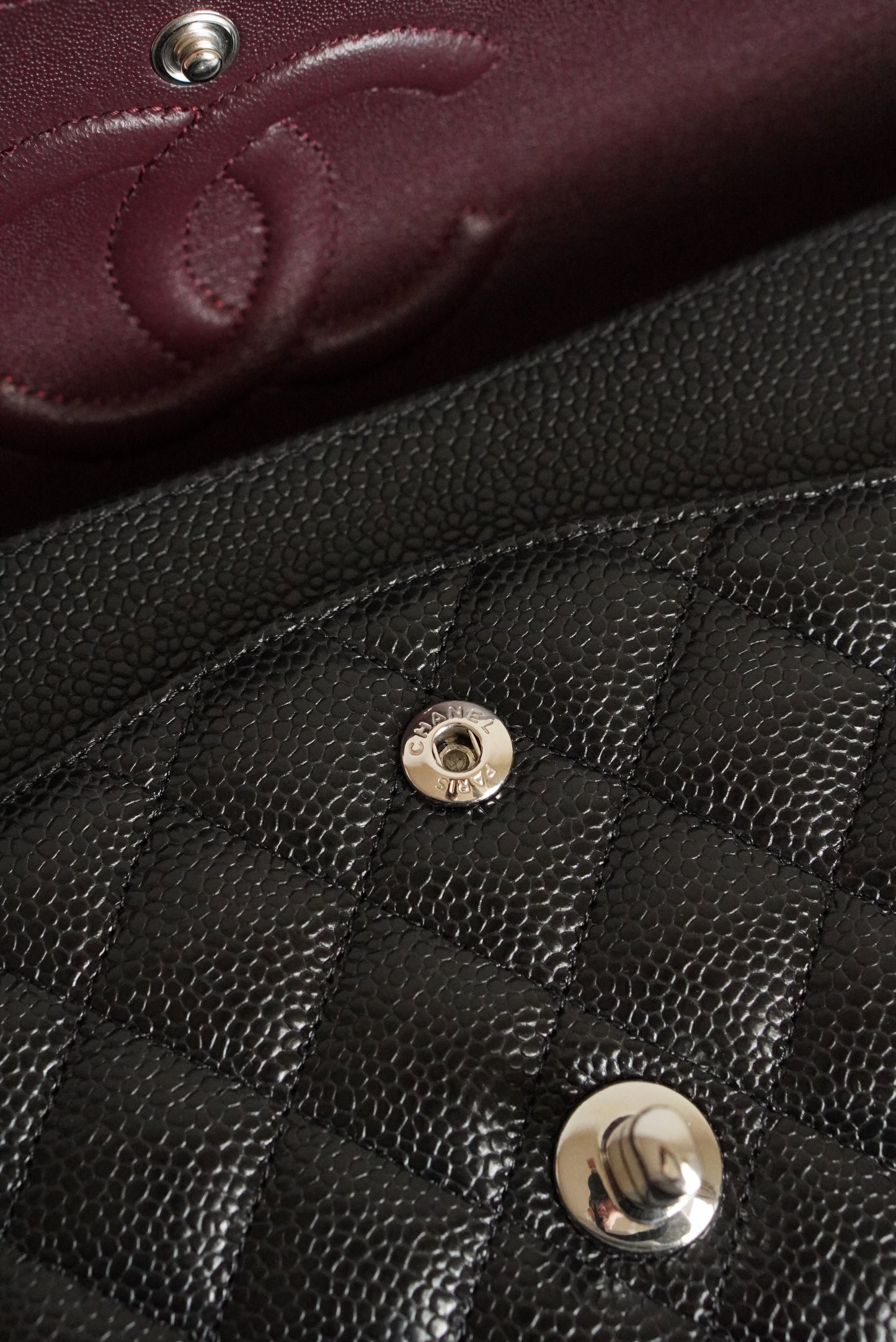 CHANEL CLASSIC MEDIUM DOUBLE FLAP | BLACK