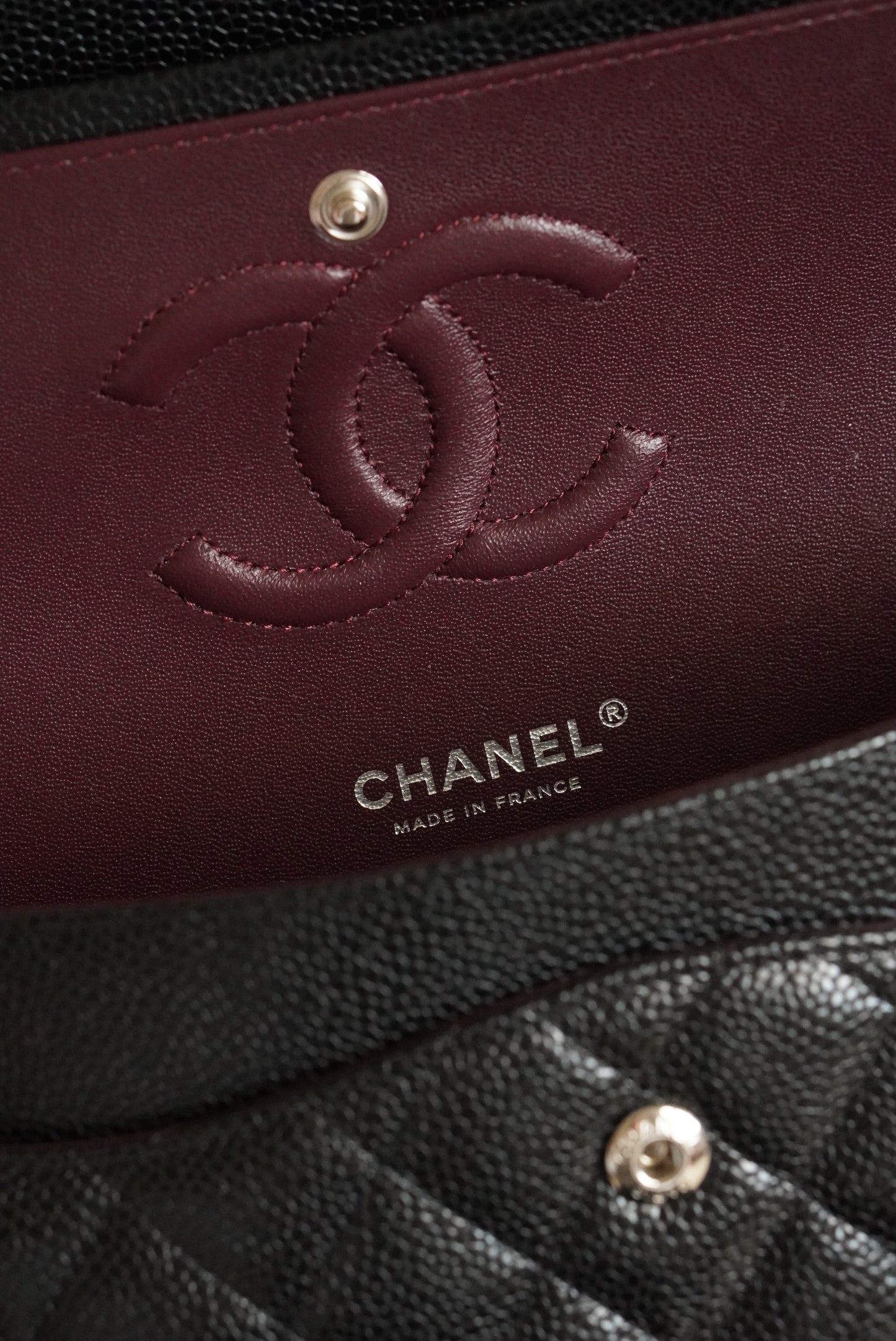 CHANEL CLASSIC MEDIUM DOUBLE FLAP | BLACK