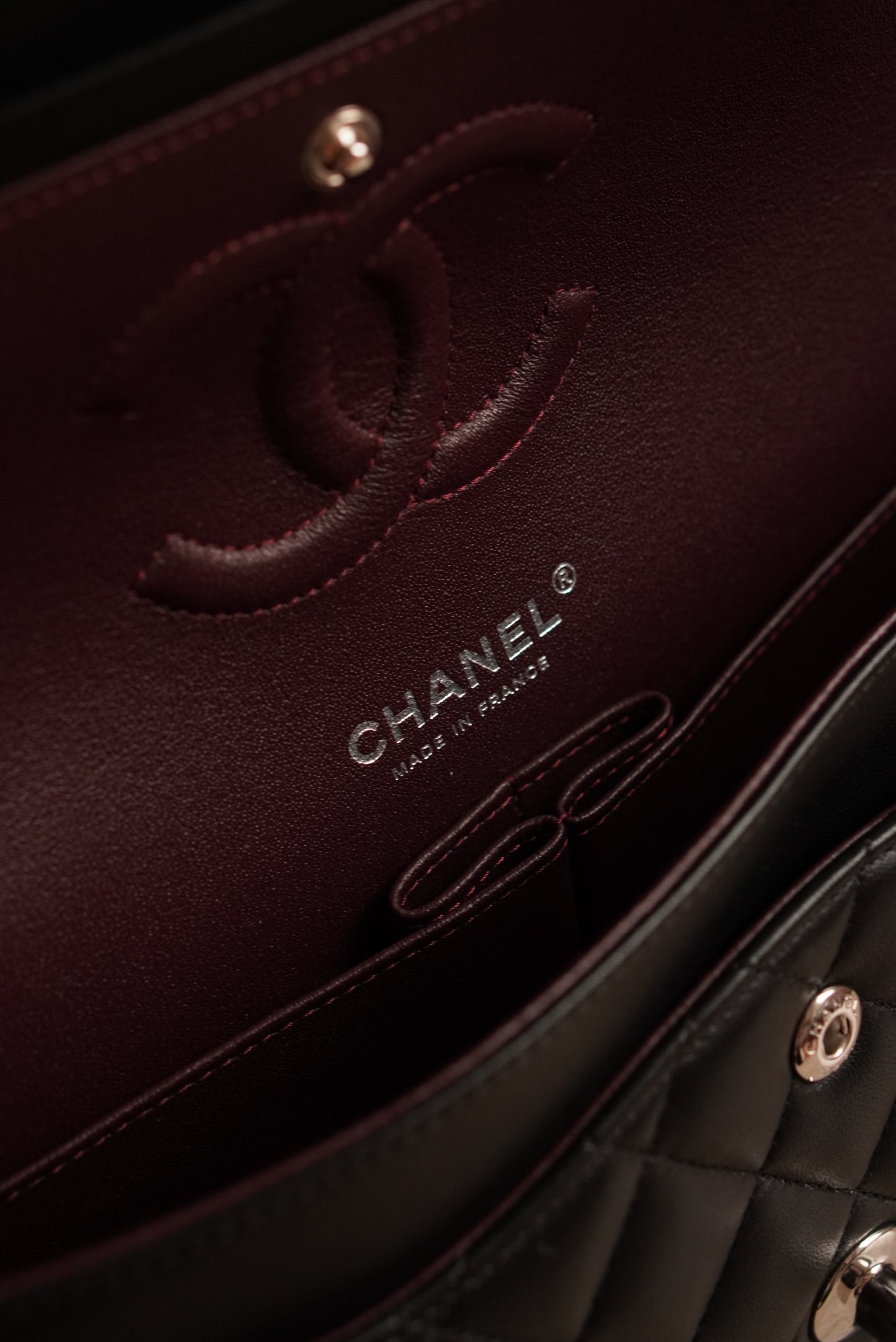 CHANEL CLASSIC MEDIUM DOUBLE FLAP | BLACK