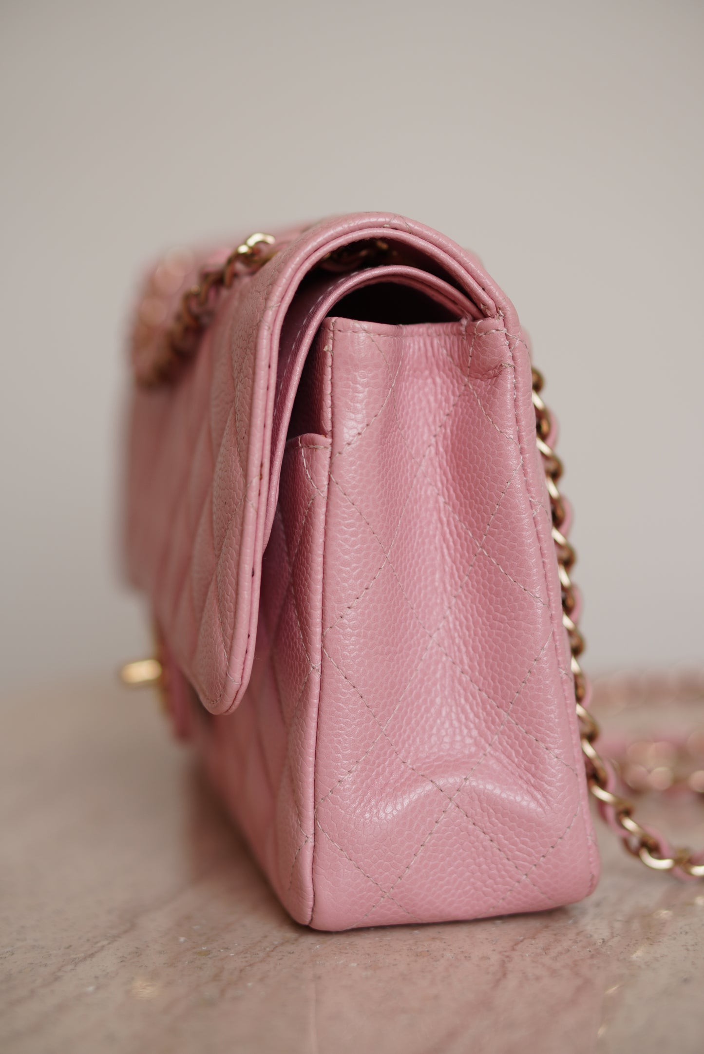 CHANEL CLASSIC MEDIUM DOUBLE FLAP | ROSE SAKURA