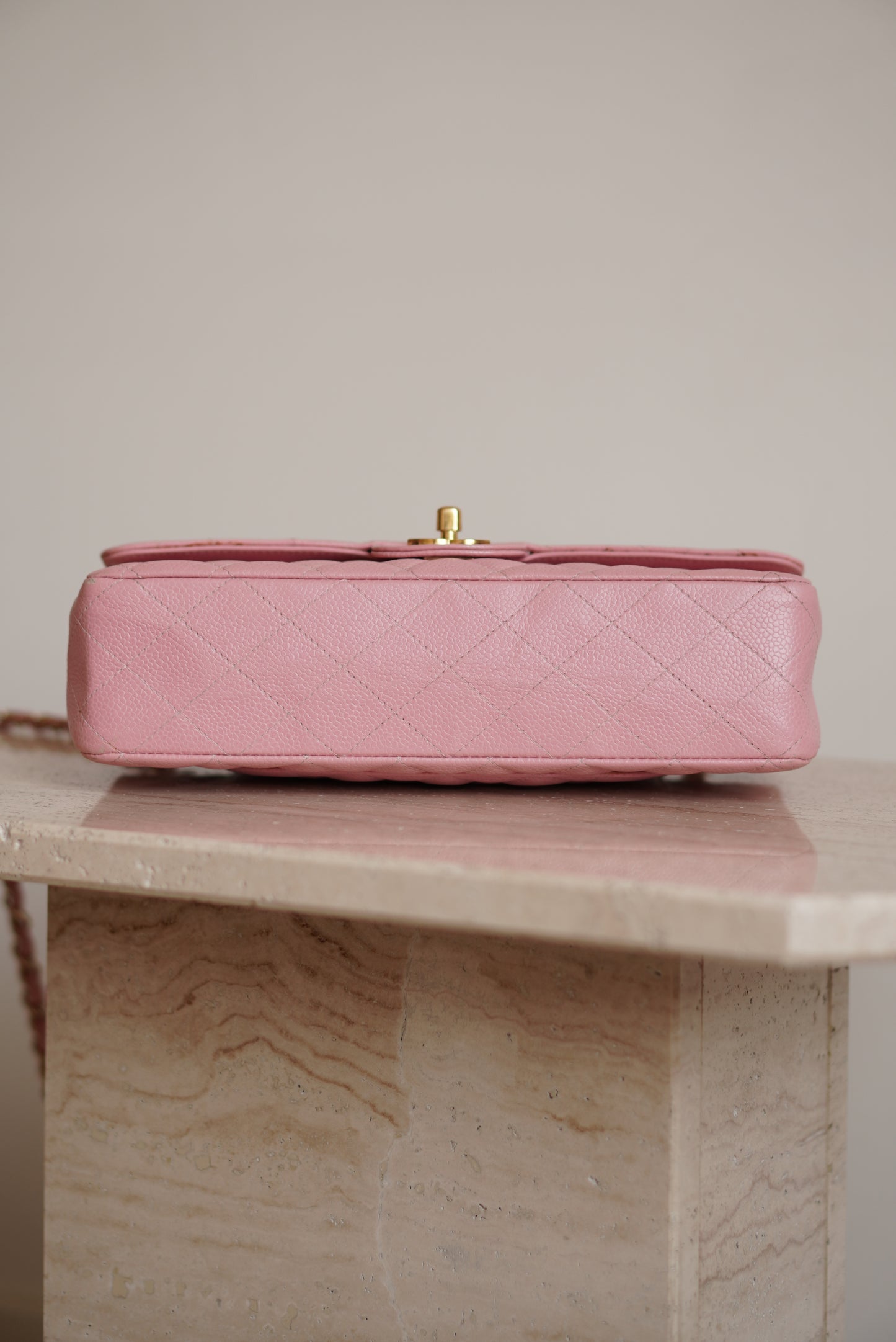 CHANEL CLASSIC MEDIUM DOUBLE FLAP | ROSE SAKURA