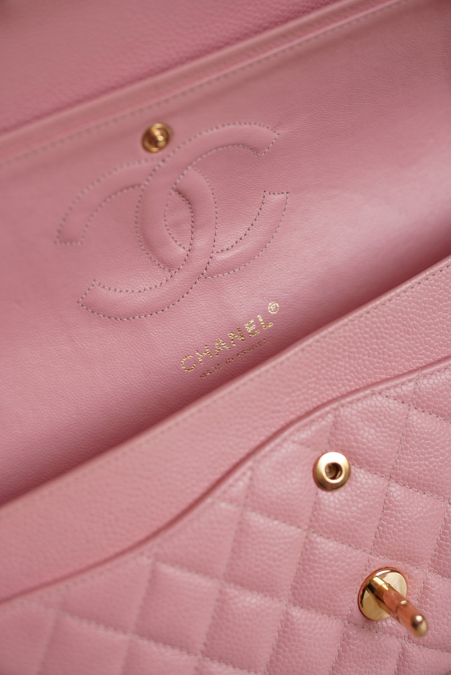 CHANEL CLASSIC MEDIUM DOUBLE FLAP | ROSE SAKURA
