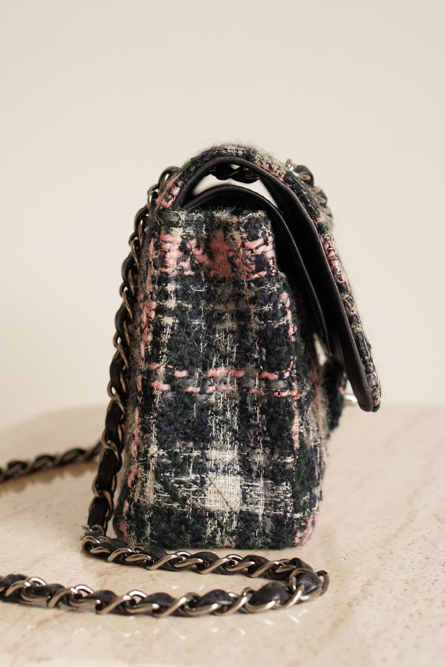 CHANEL CLASSIC MEDIUM DOUBLE FLAP | TWEED