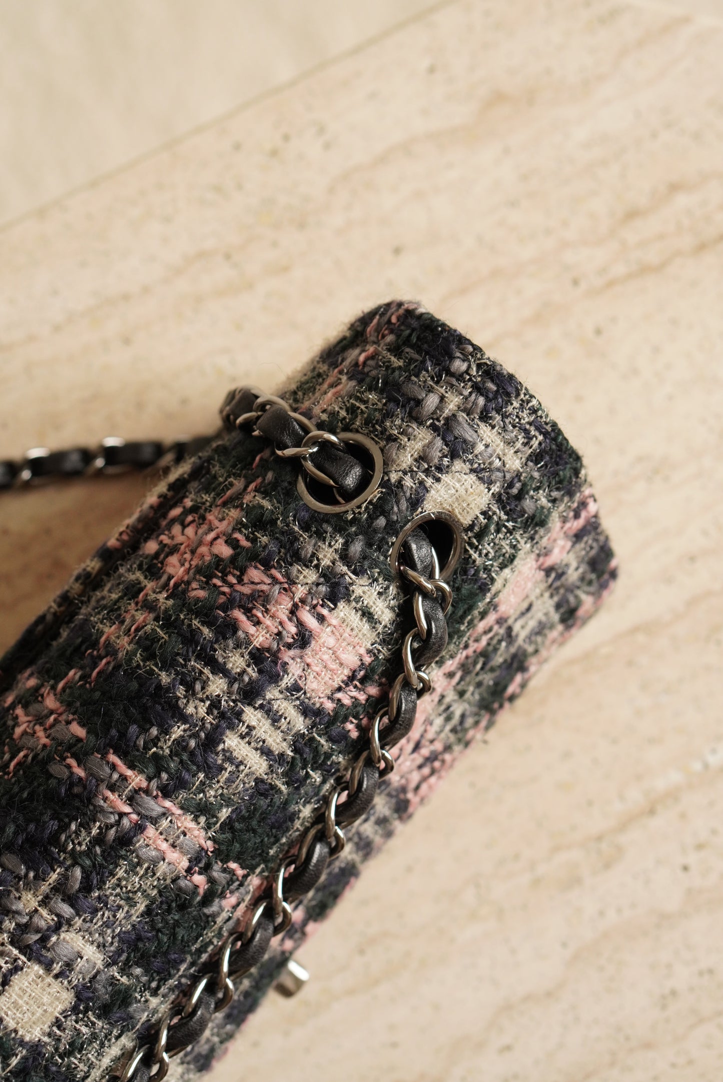 CHANEL CLASSIC MEDIUM DOUBLE FLAP | TWEED
