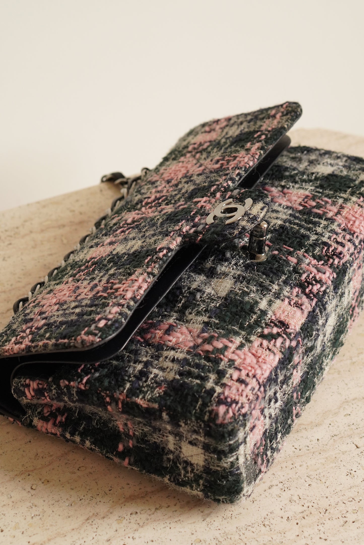 CHANEL CLASSIC MEDIUM DOUBLE FLAP | TWEED