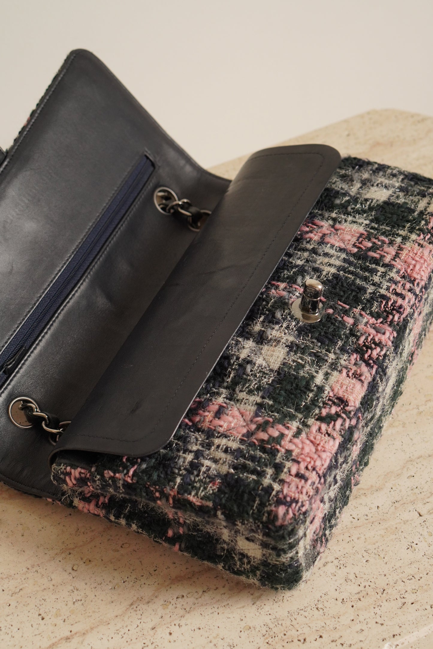 CHANEL CLASSIC MEDIUM DOUBLE FLAP | TWEED