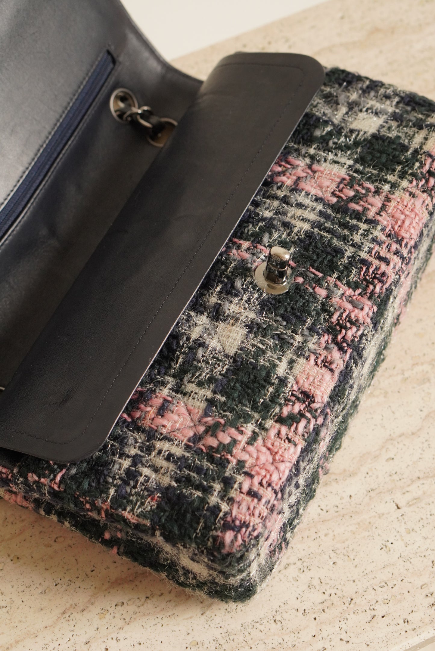 CHANEL CLASSIC MEDIUM DOUBLE FLAP | TWEED