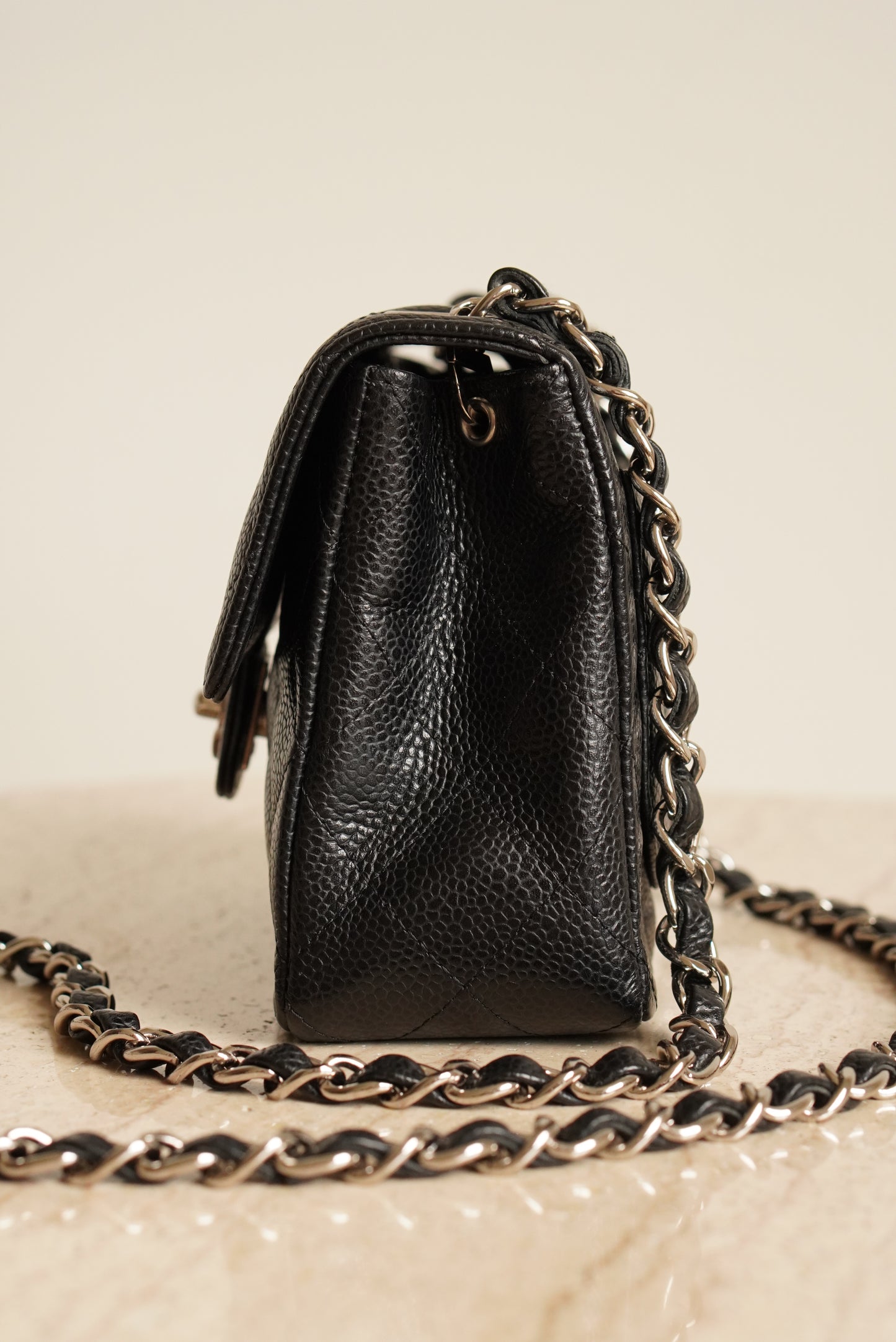 CHANEL CLASSIC MINI SQUARE | BLACK