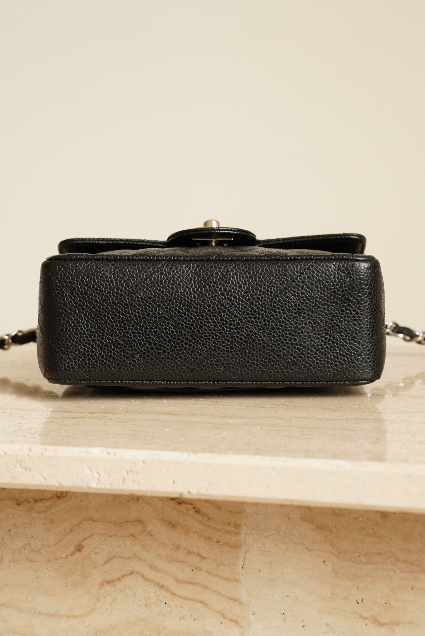 CHANEL CLASSIC MINI SQUARE | BLACK